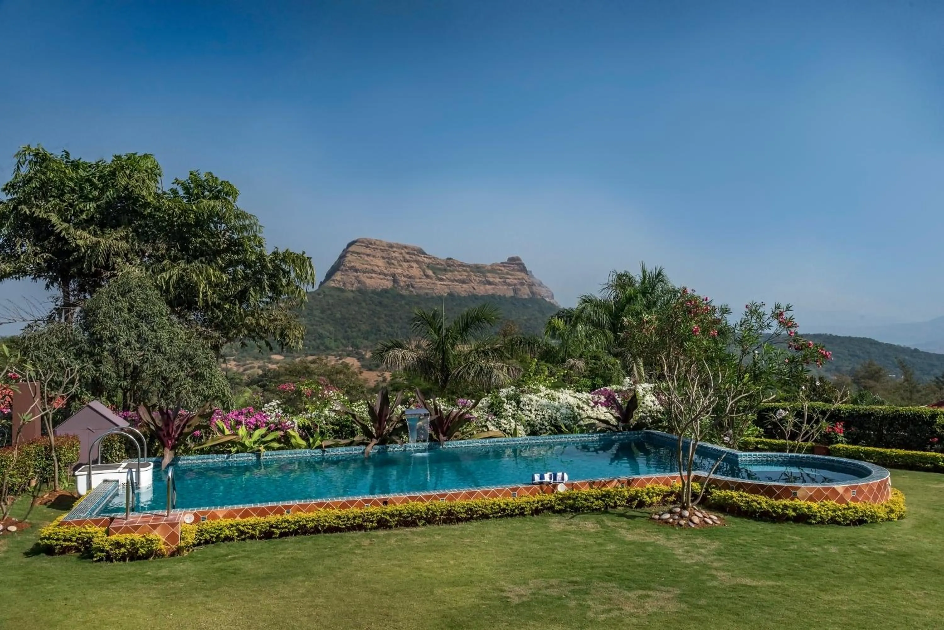 Nearby landmark in SaffronStays Althea - 4BR veg-only luxury villa with pool, jacuzzis, gourmet meals and Lohagad-Pawna lake views