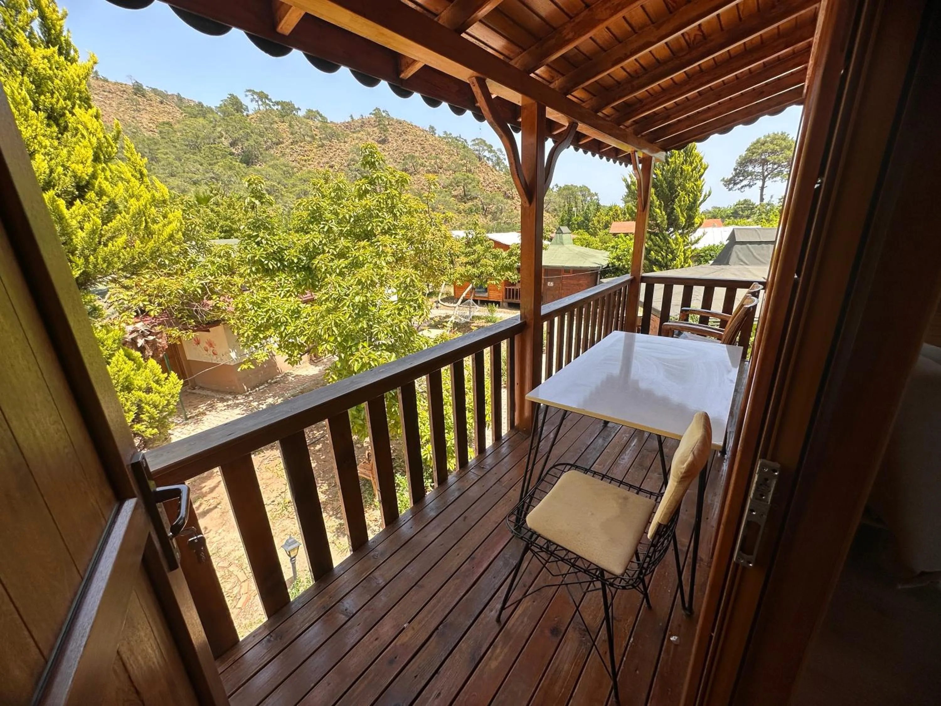 Balcony/Terrace in Likya Yanartaş Bungalow