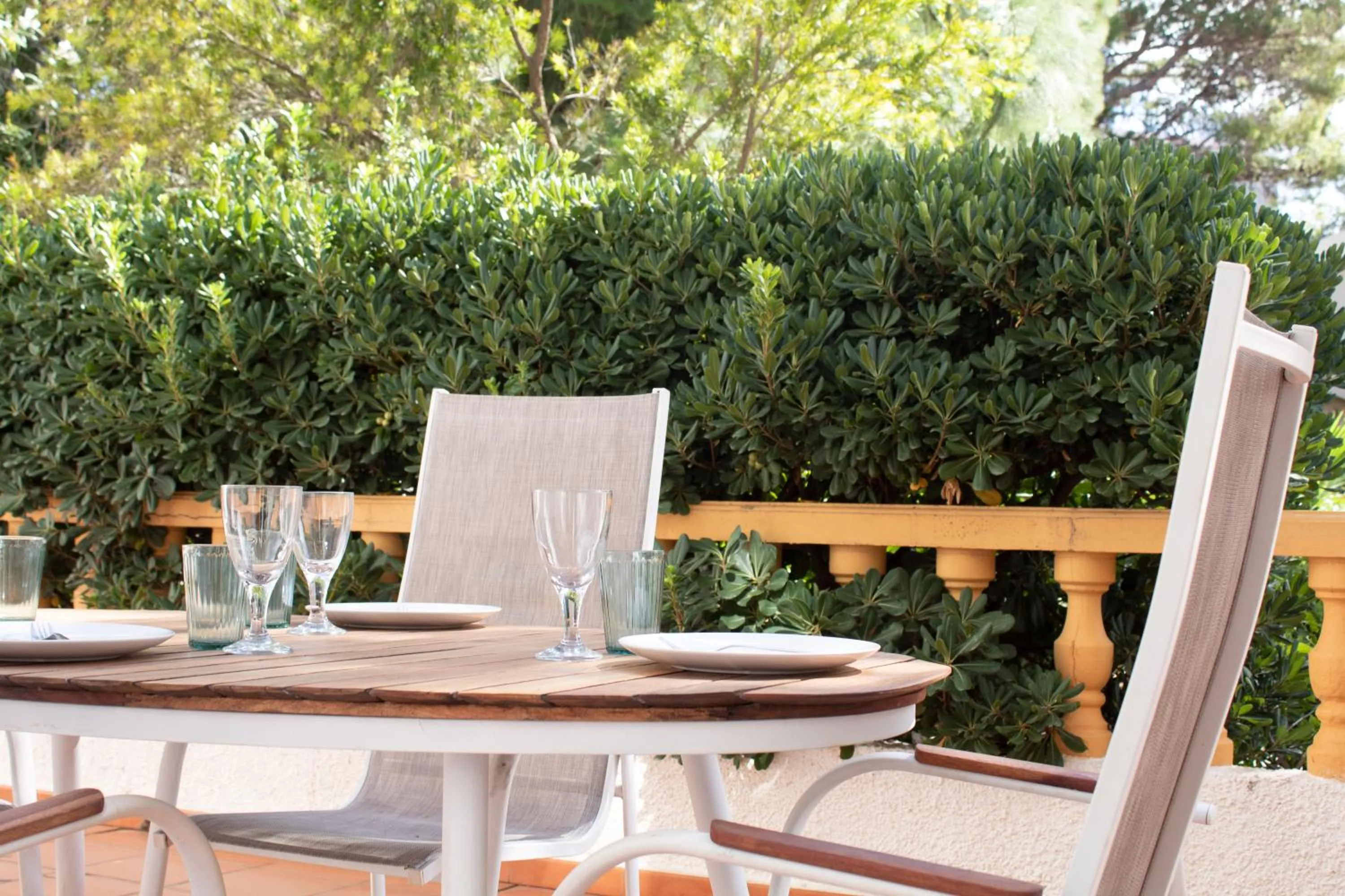 Balcony/Terrace in MR Hotelet de la Raconà & Apartments