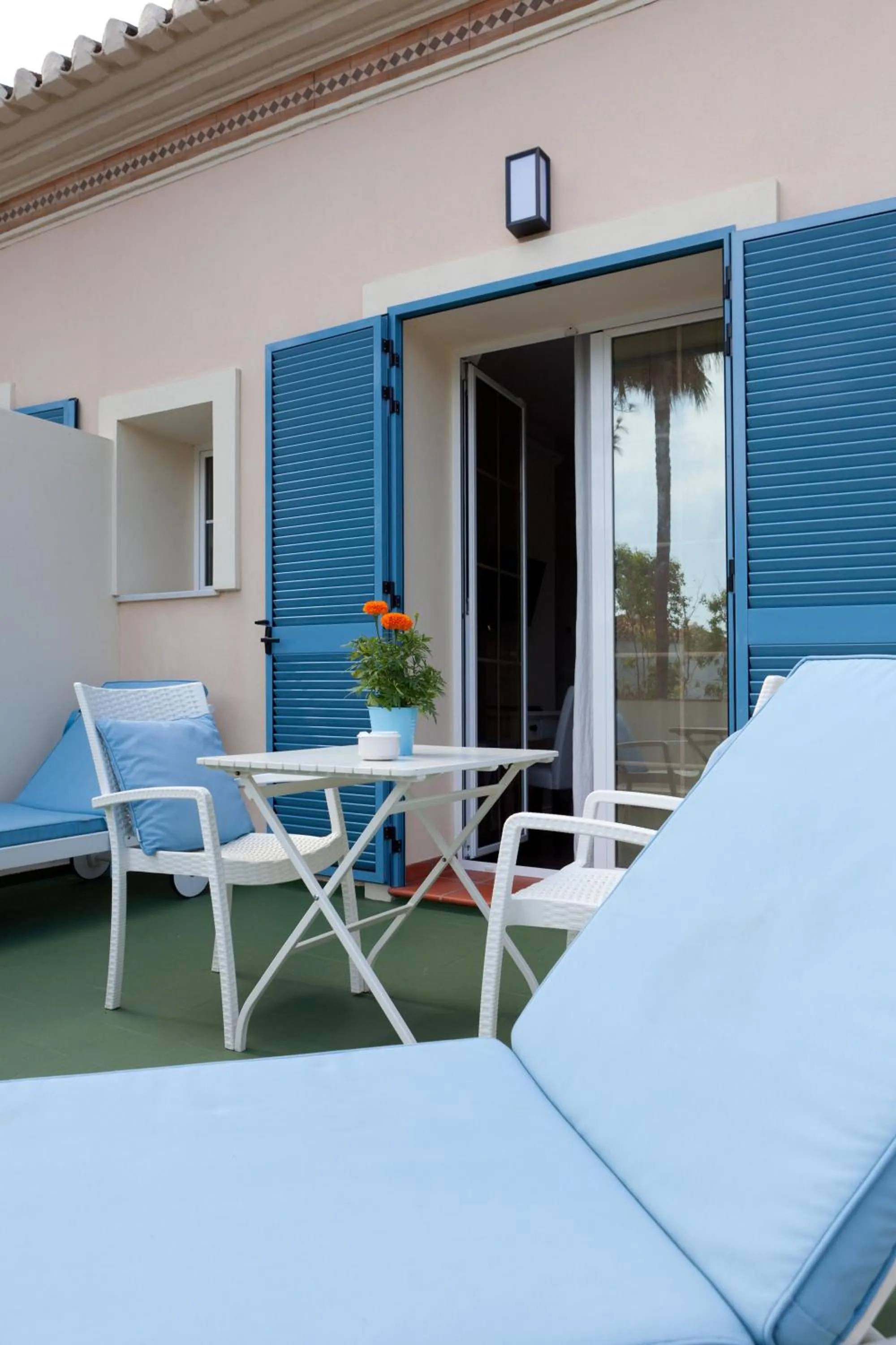 Balcony/Terrace in MR Hotelet de la Raconà & Apartments