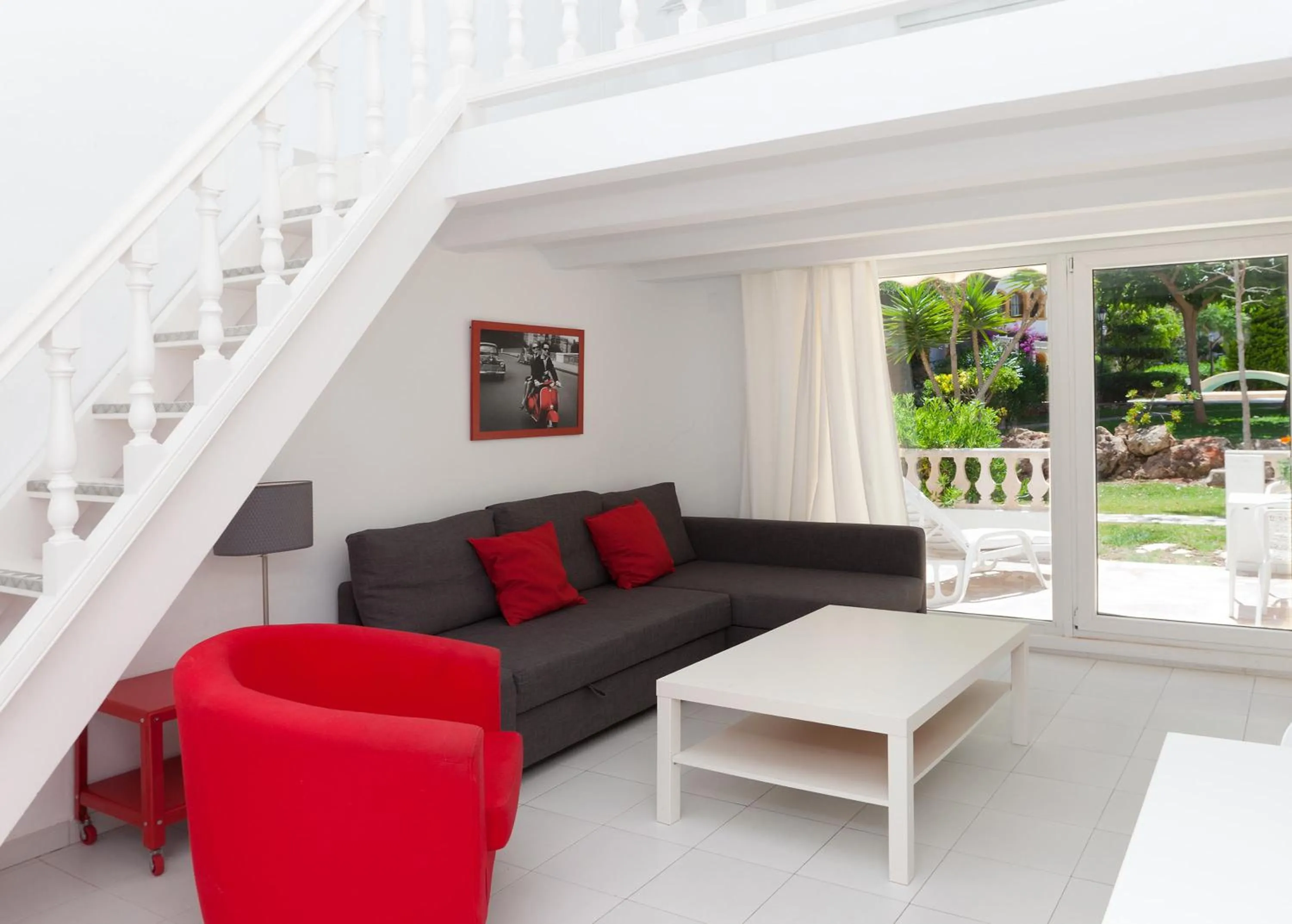 Seating area in MR Hotelet de la Raconà & Apartments