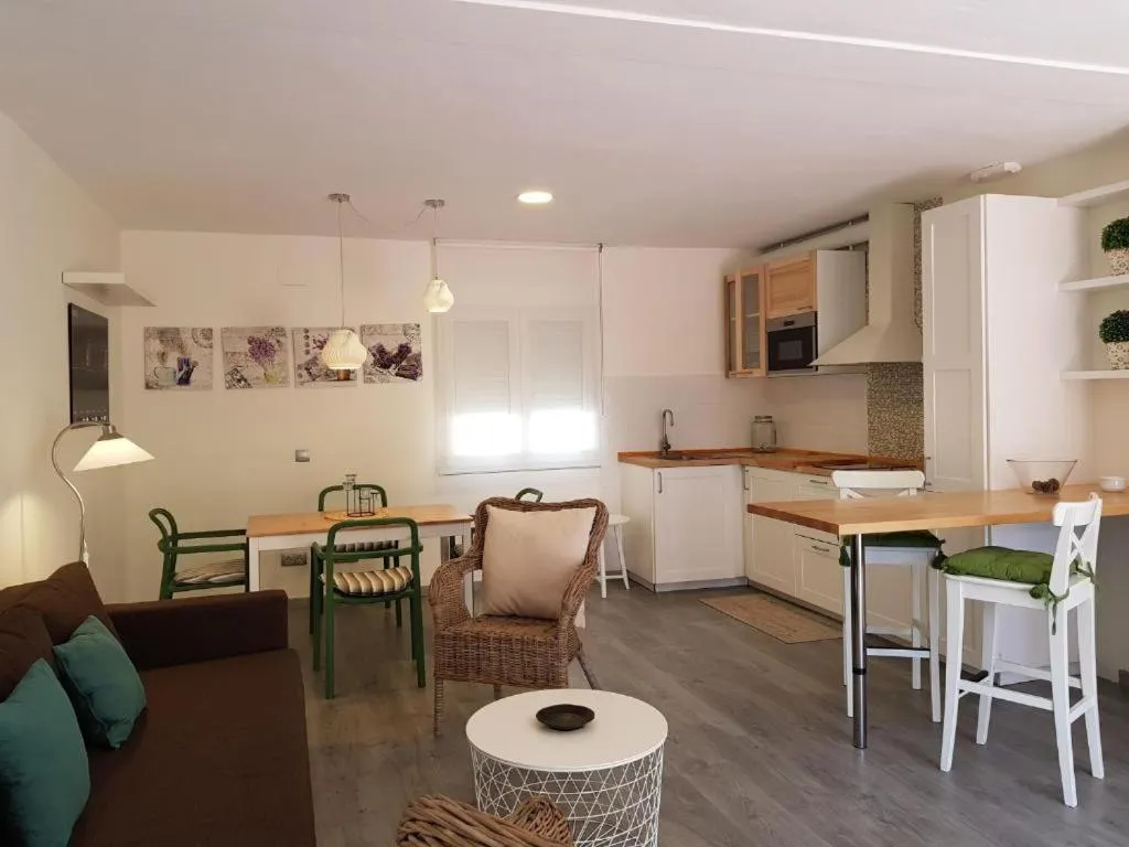 Living room in MR Hotelet de la Raconà & Apartments