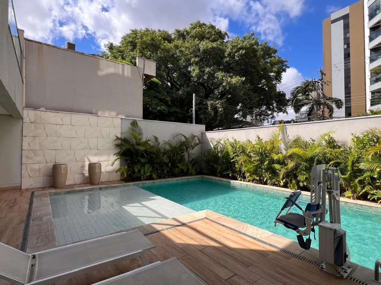 Swimming pool in My Allure Moema - Com café da manhã opcional e Recepção 24 horas