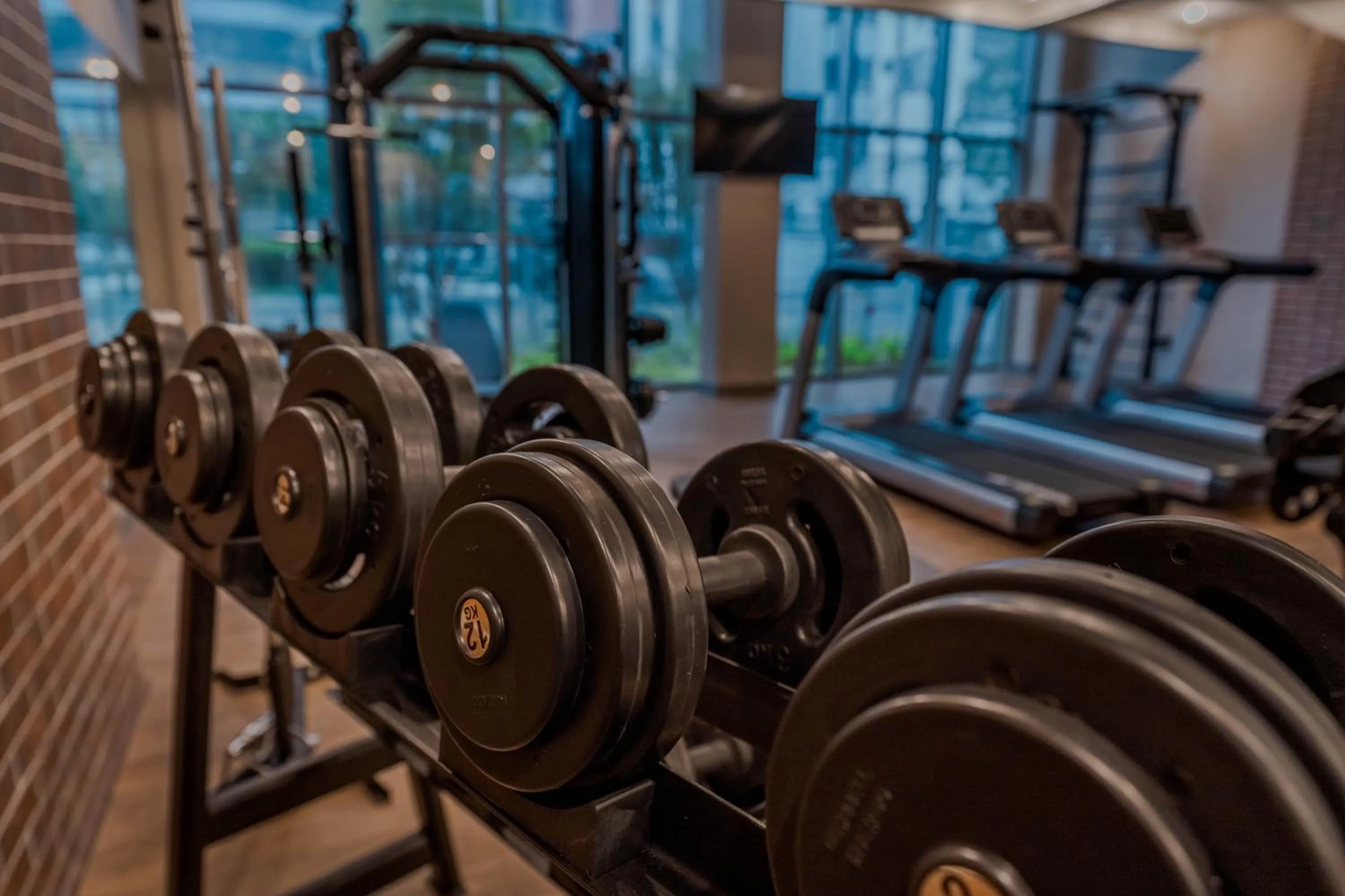 Fitness centre/facilities in Apartamentos Studio Allure Moema - Com café da manhã e Valet opcional, Recepção 24 horas