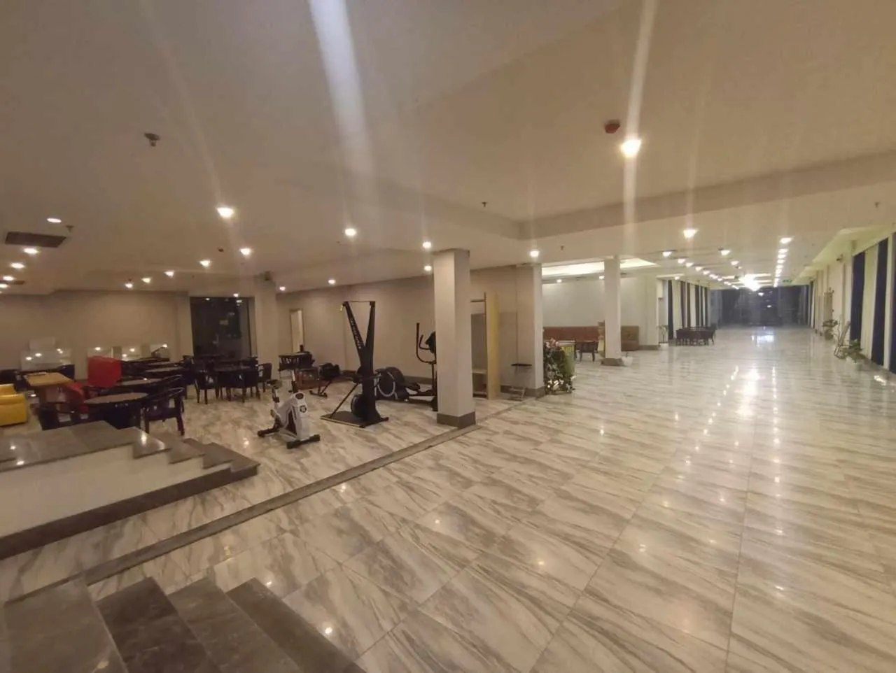 Fitness centre/facilities in Andijon International Hotel