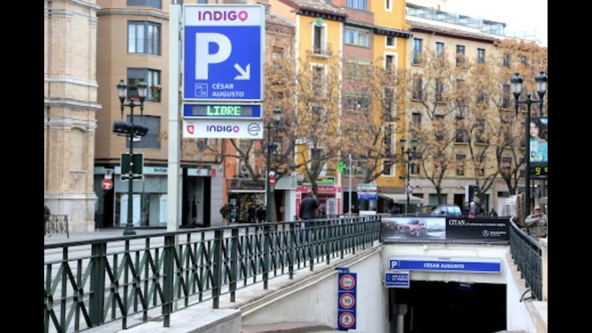 Parking in Hotel Hispania