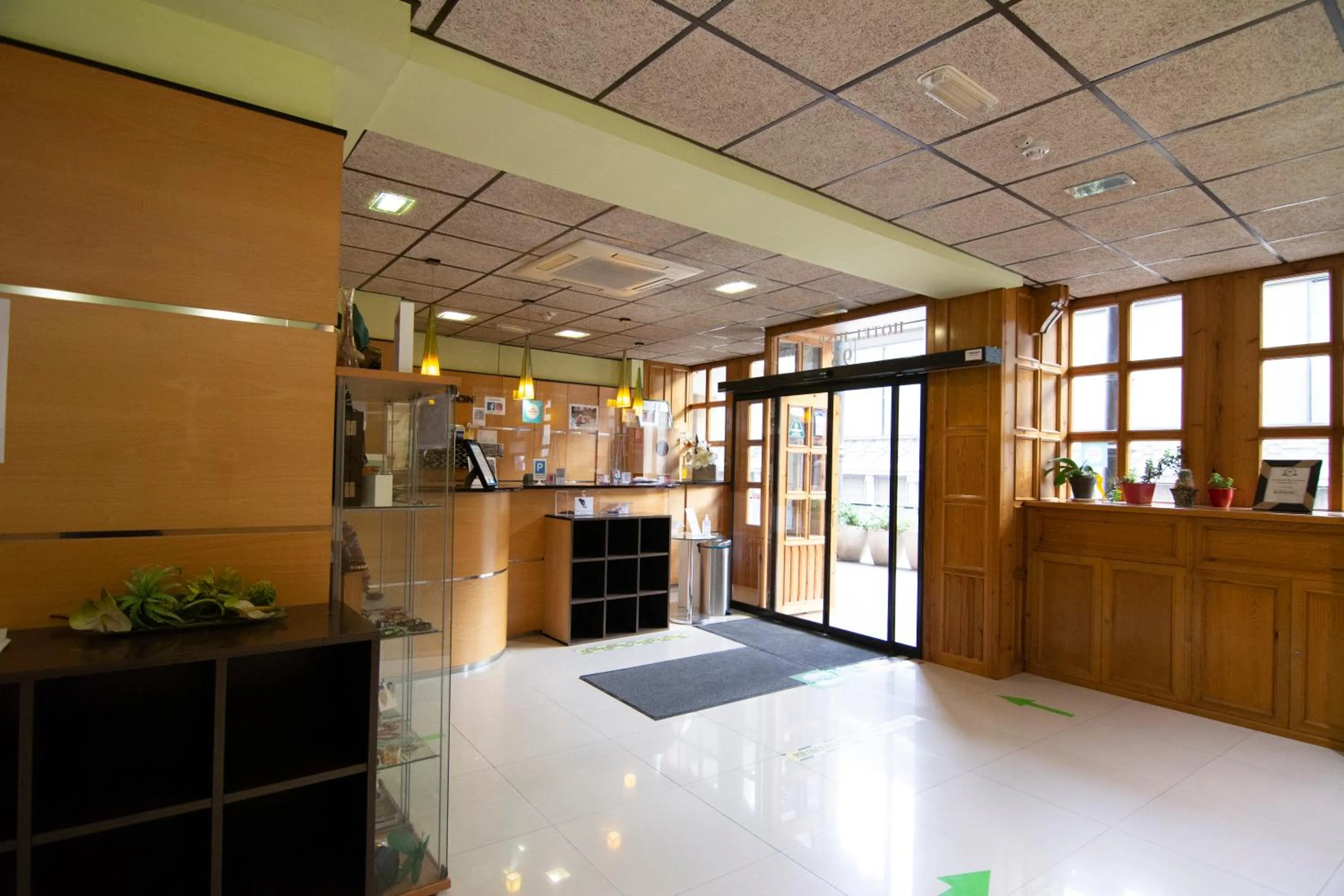 Lobby or reception in Hotel Hispania