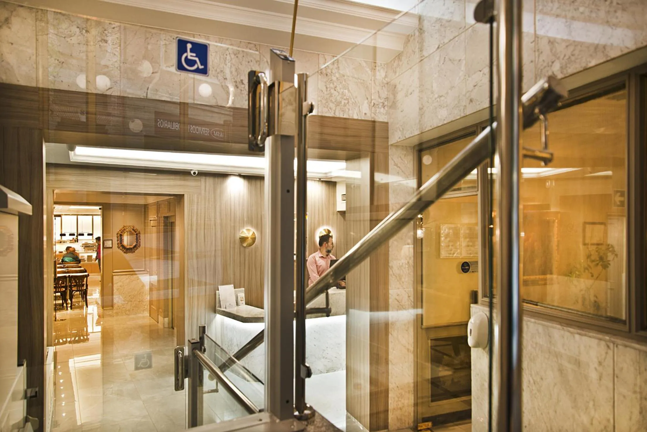 Lobby or reception in Hospedium Hotel Los Condes