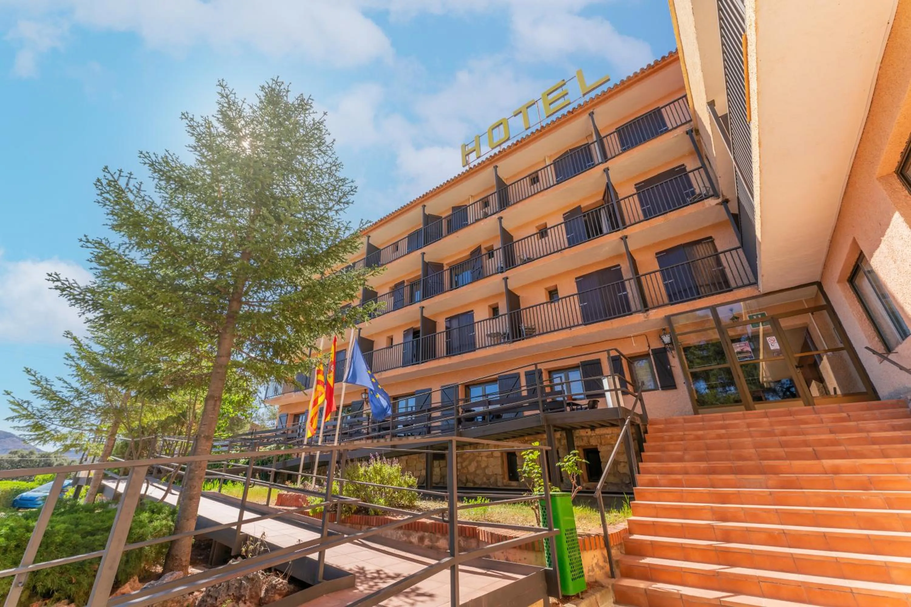 Property building in Hotel Mora