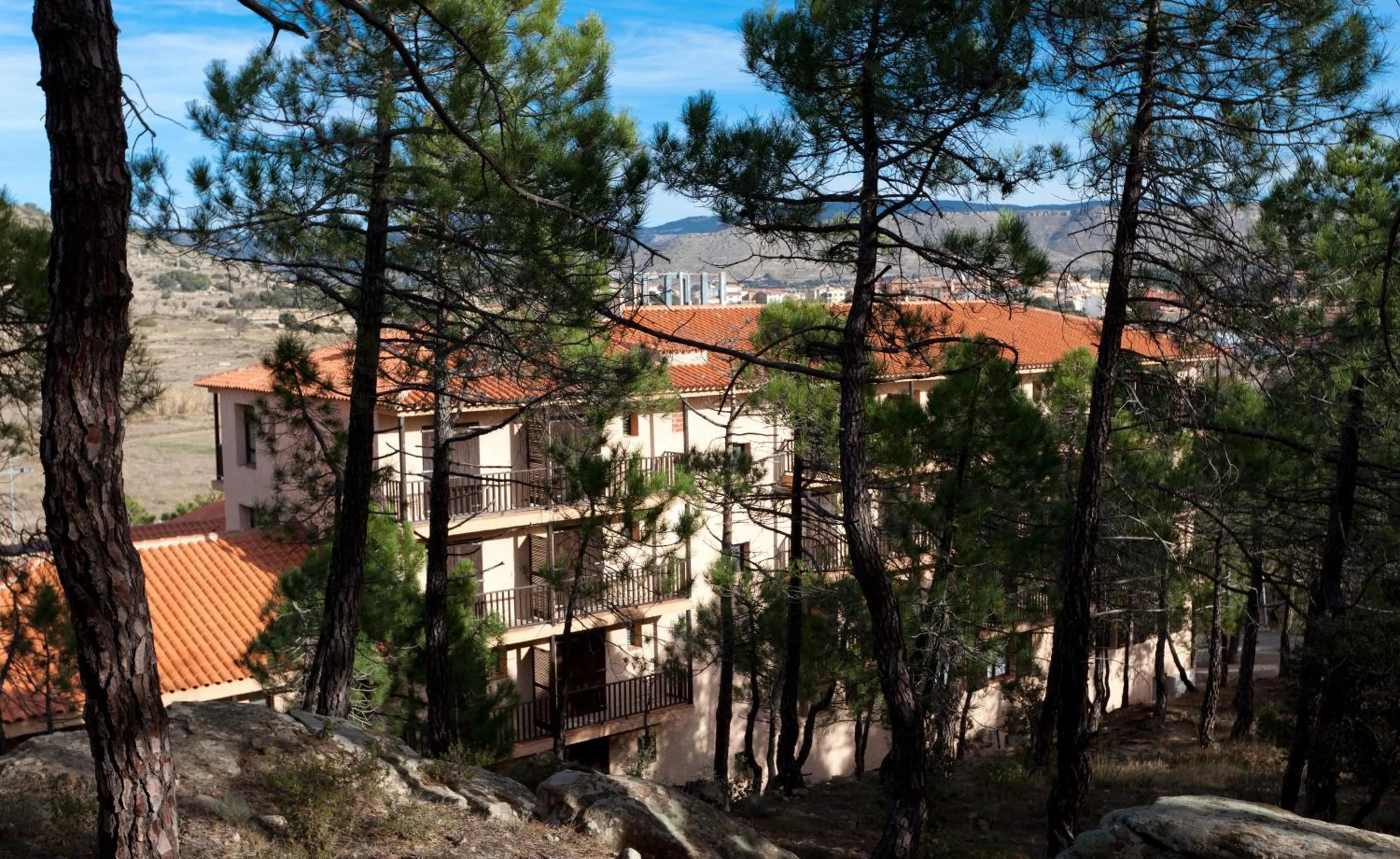 Property building in Hotel Mora