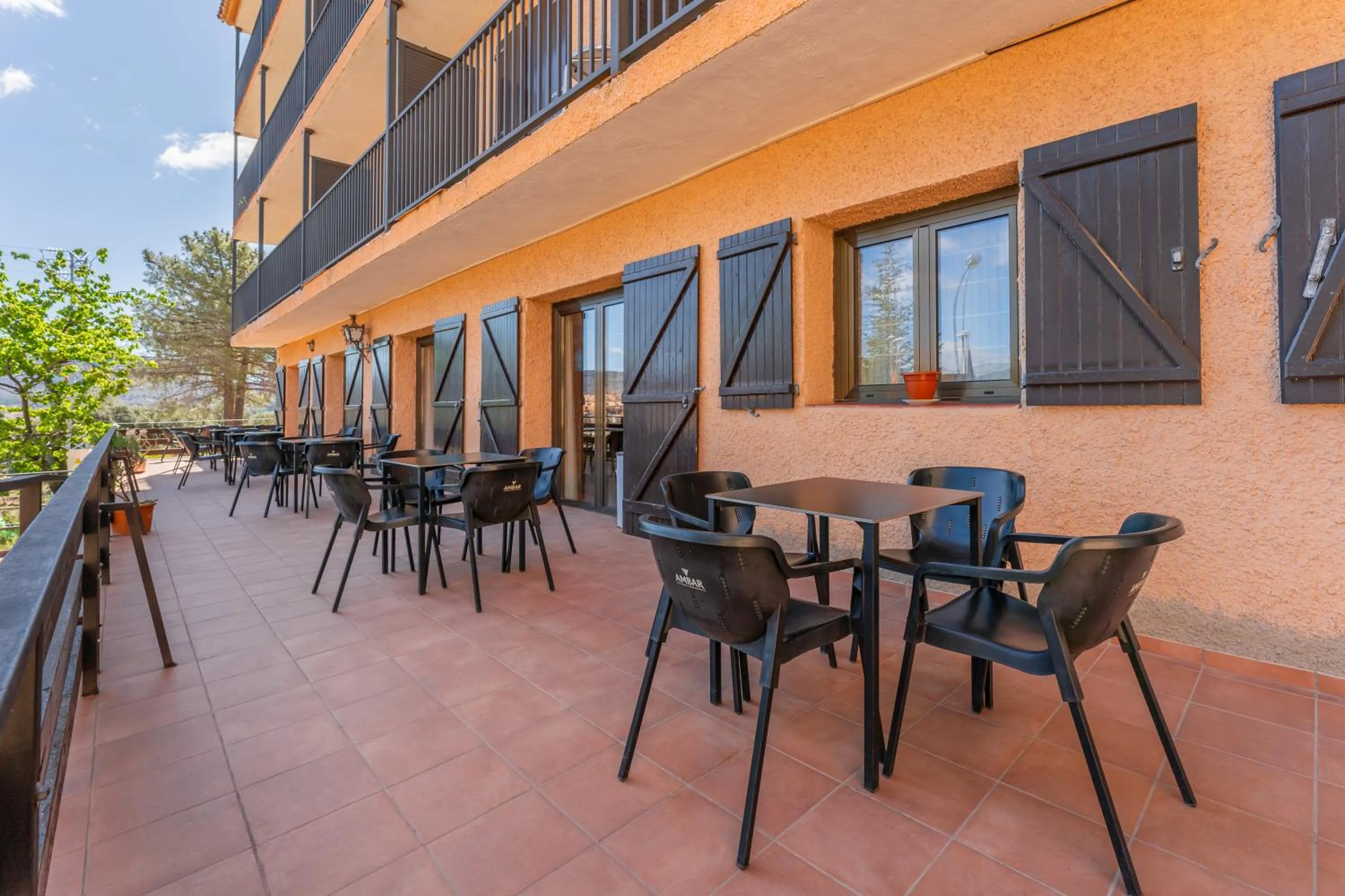 Balcony/Terrace in Hotel Mora