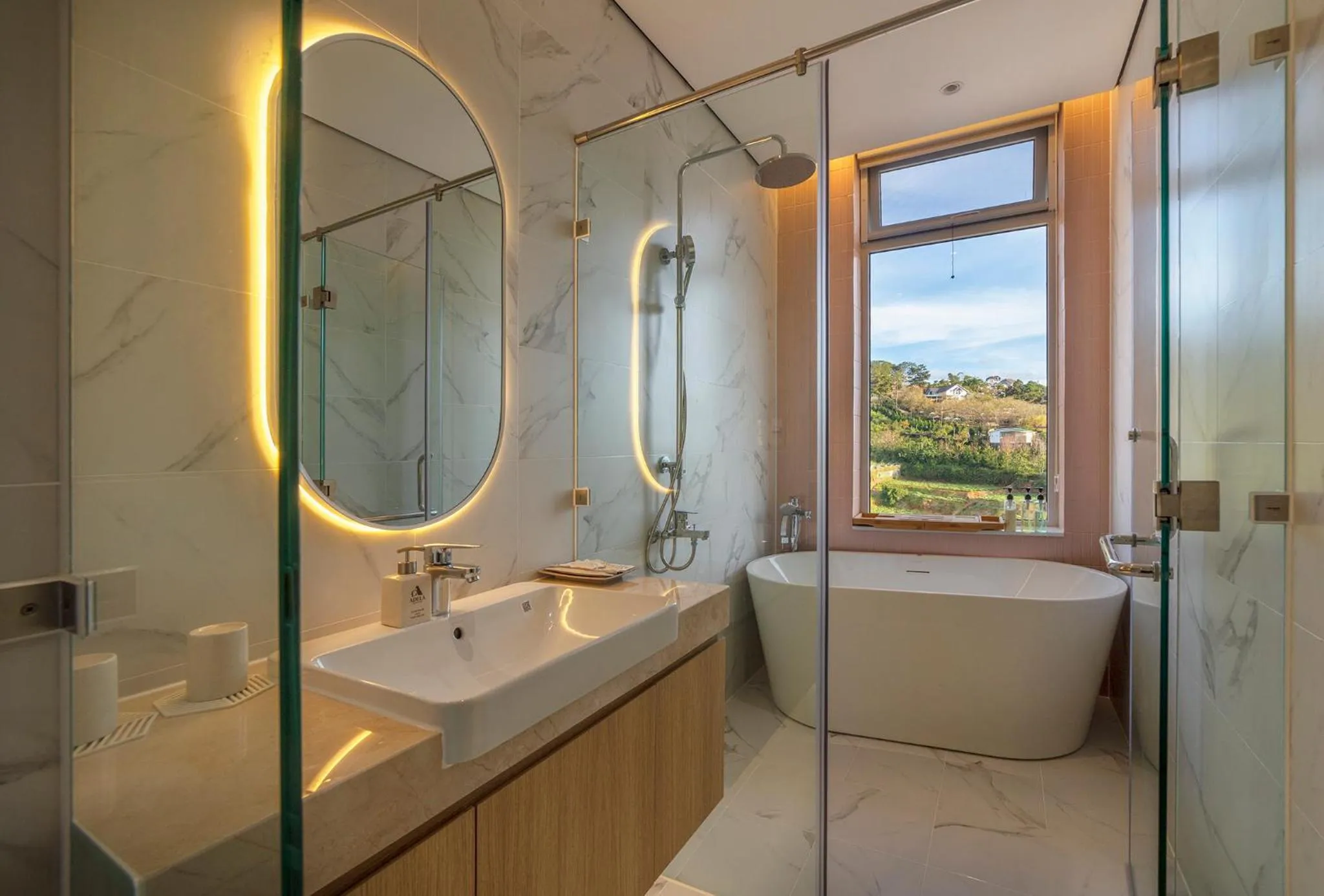 Natural landscape in Adela Hotel Dalat