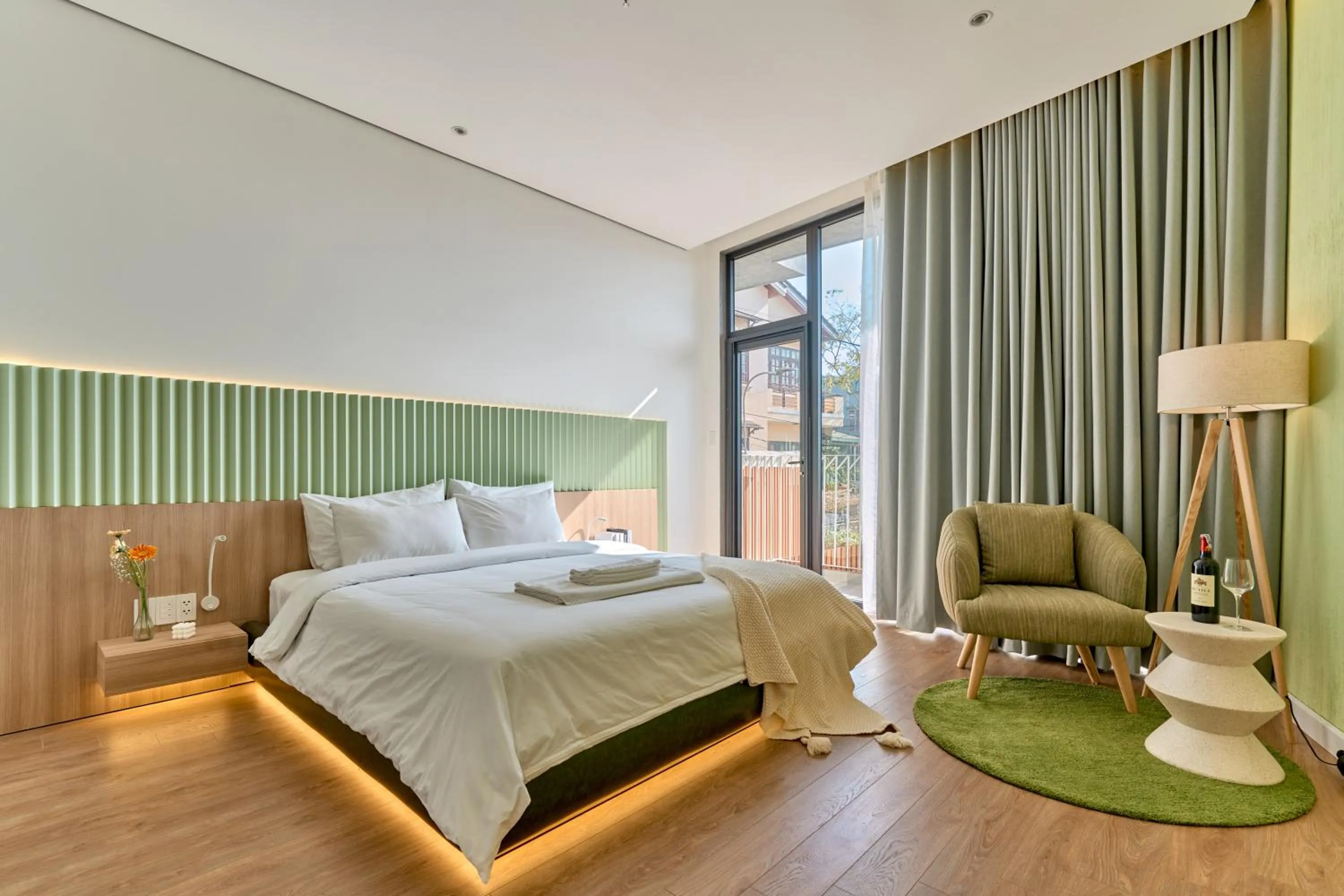 Bed in Adela Hotel Dalat