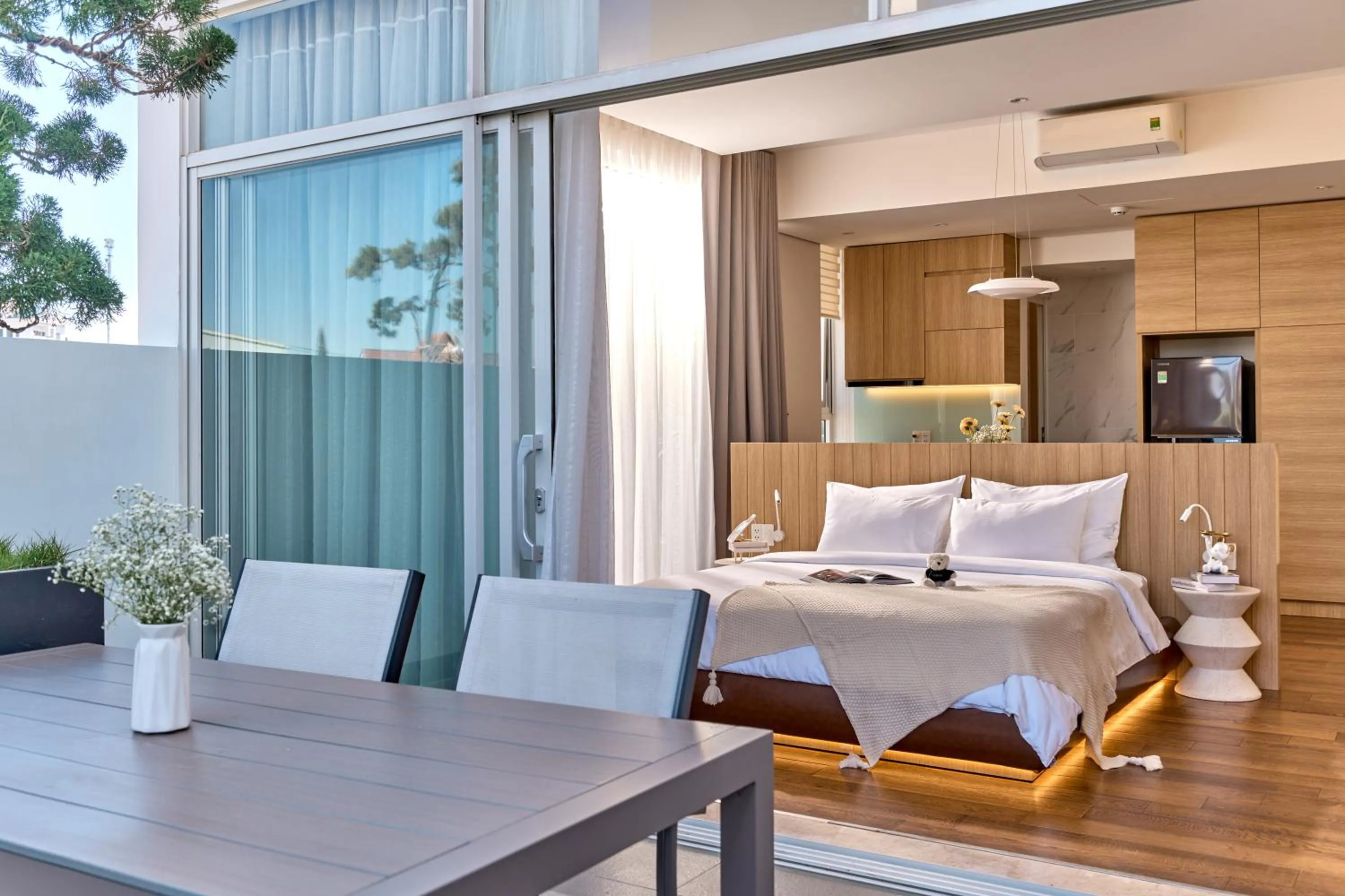 Bed in Adela Hotel Dalat