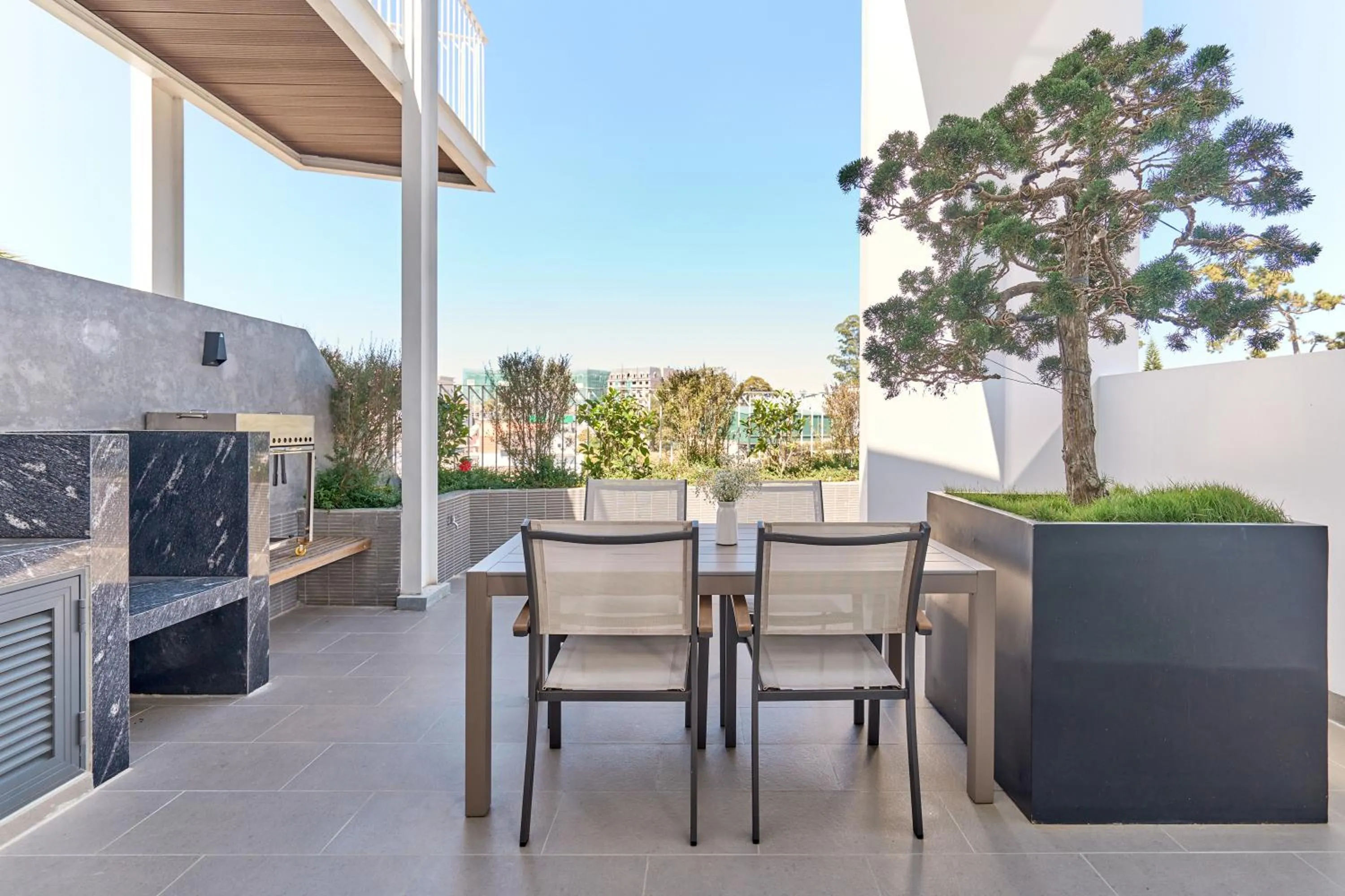 BBQ facilities in Adela Hotel Dalat