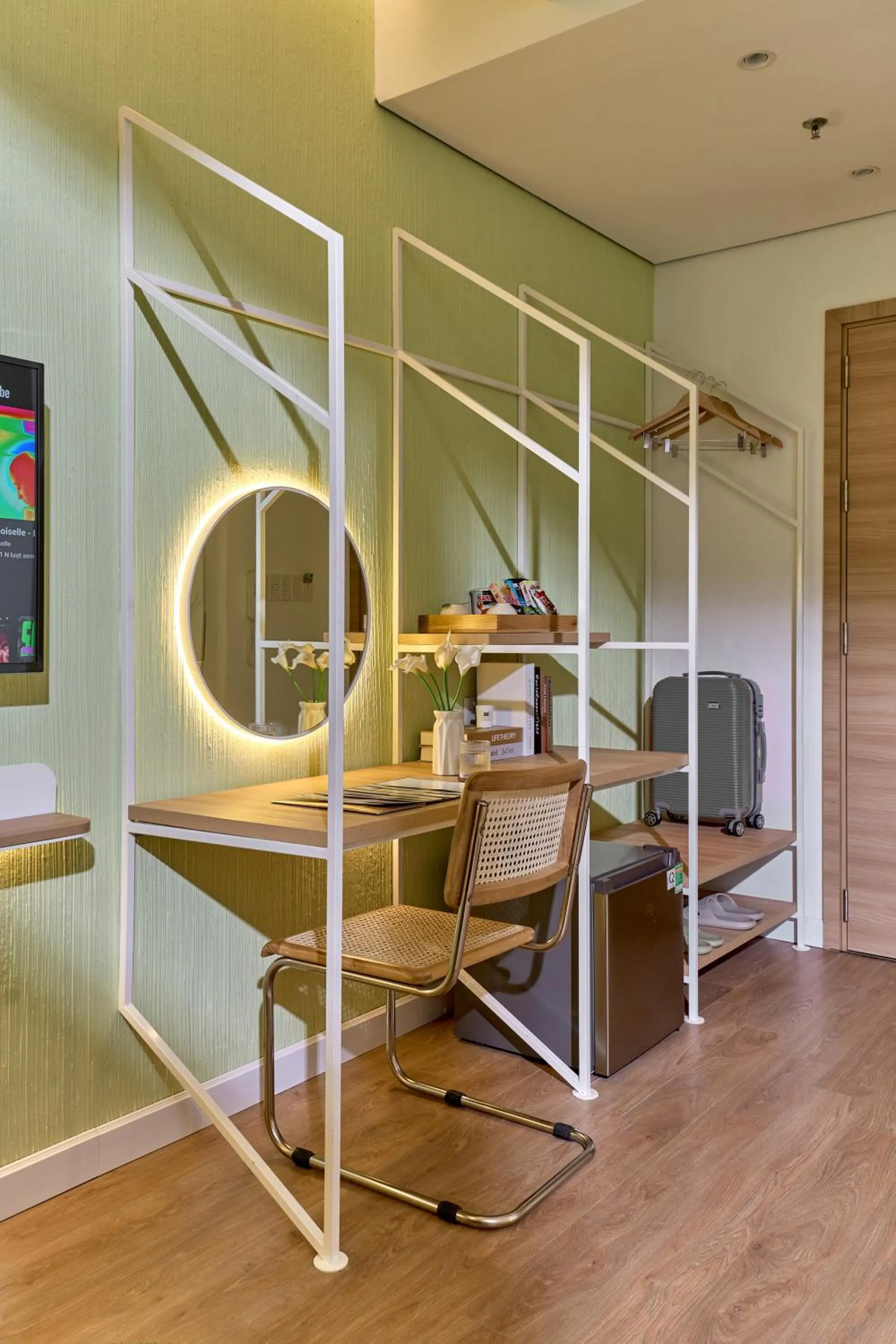 Seating area in Adela Hotel Dalat