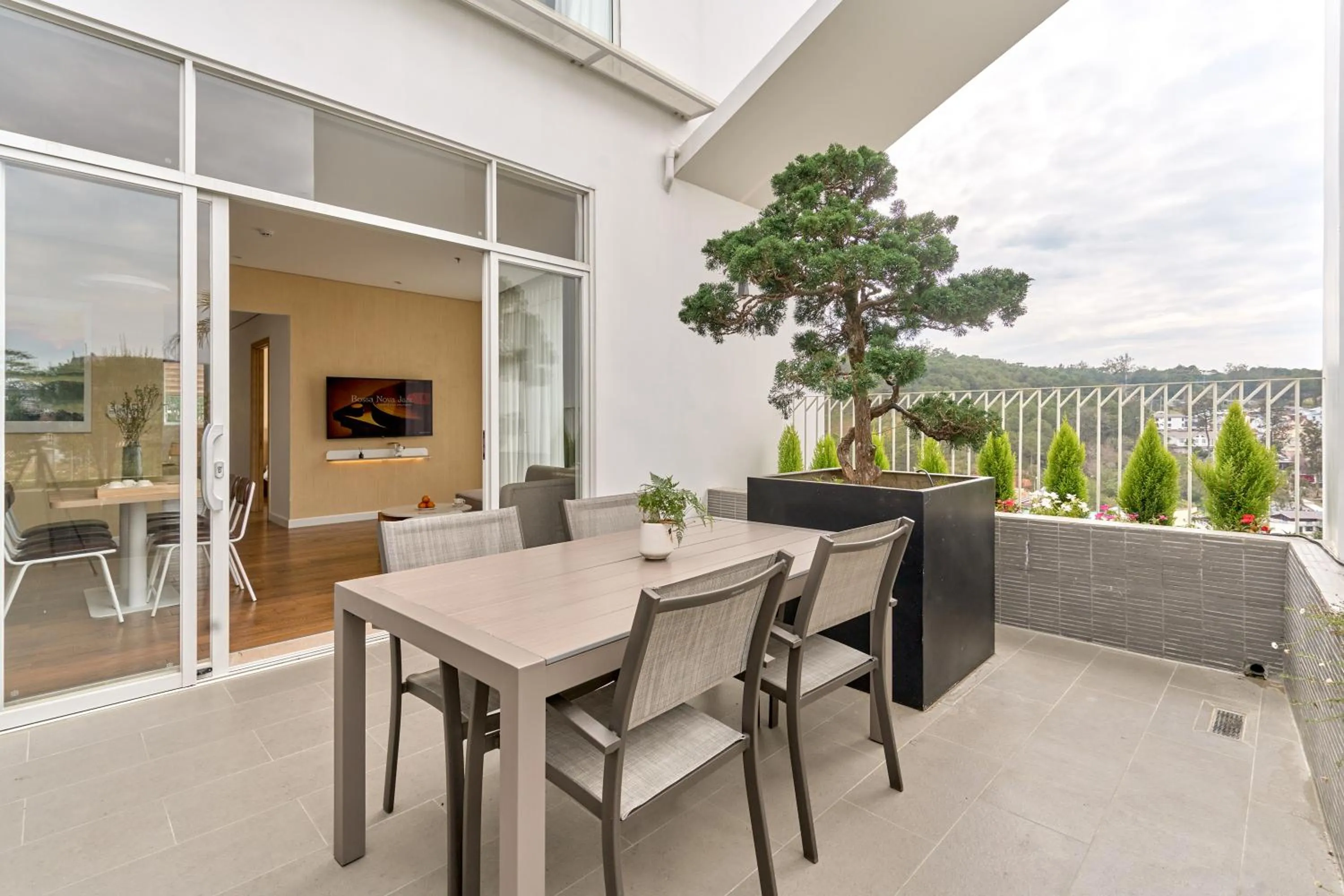 BBQ facilities in Adela Hotel Dalat