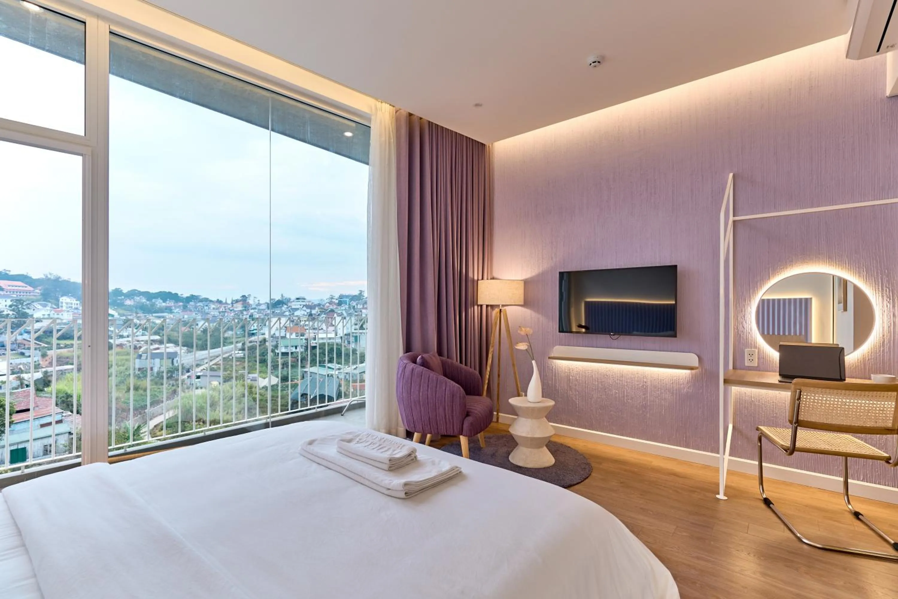 Photo of the whole room, Bed in Adela Hotel Dalat