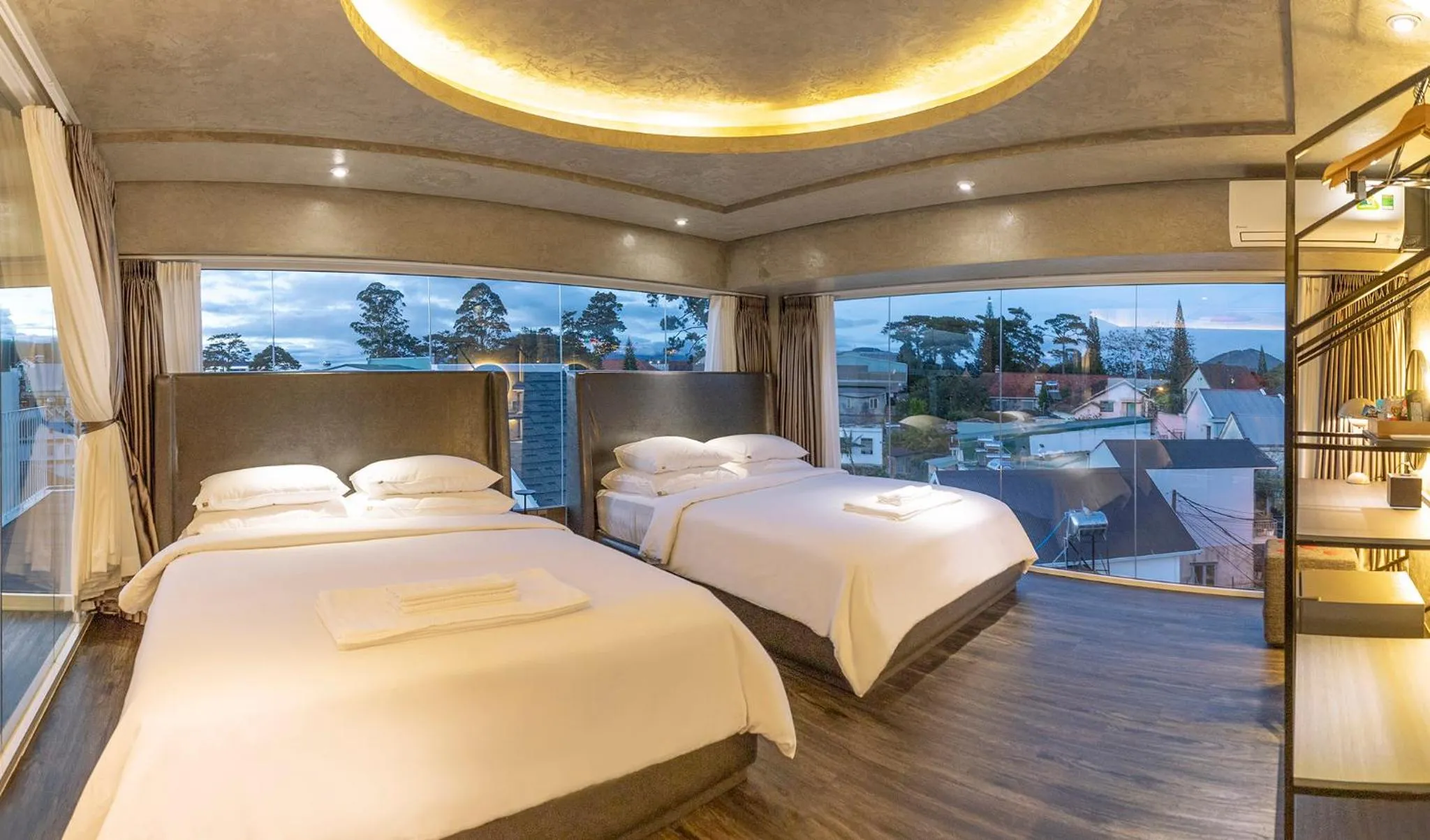 Bed in Adela Hotel Dalat