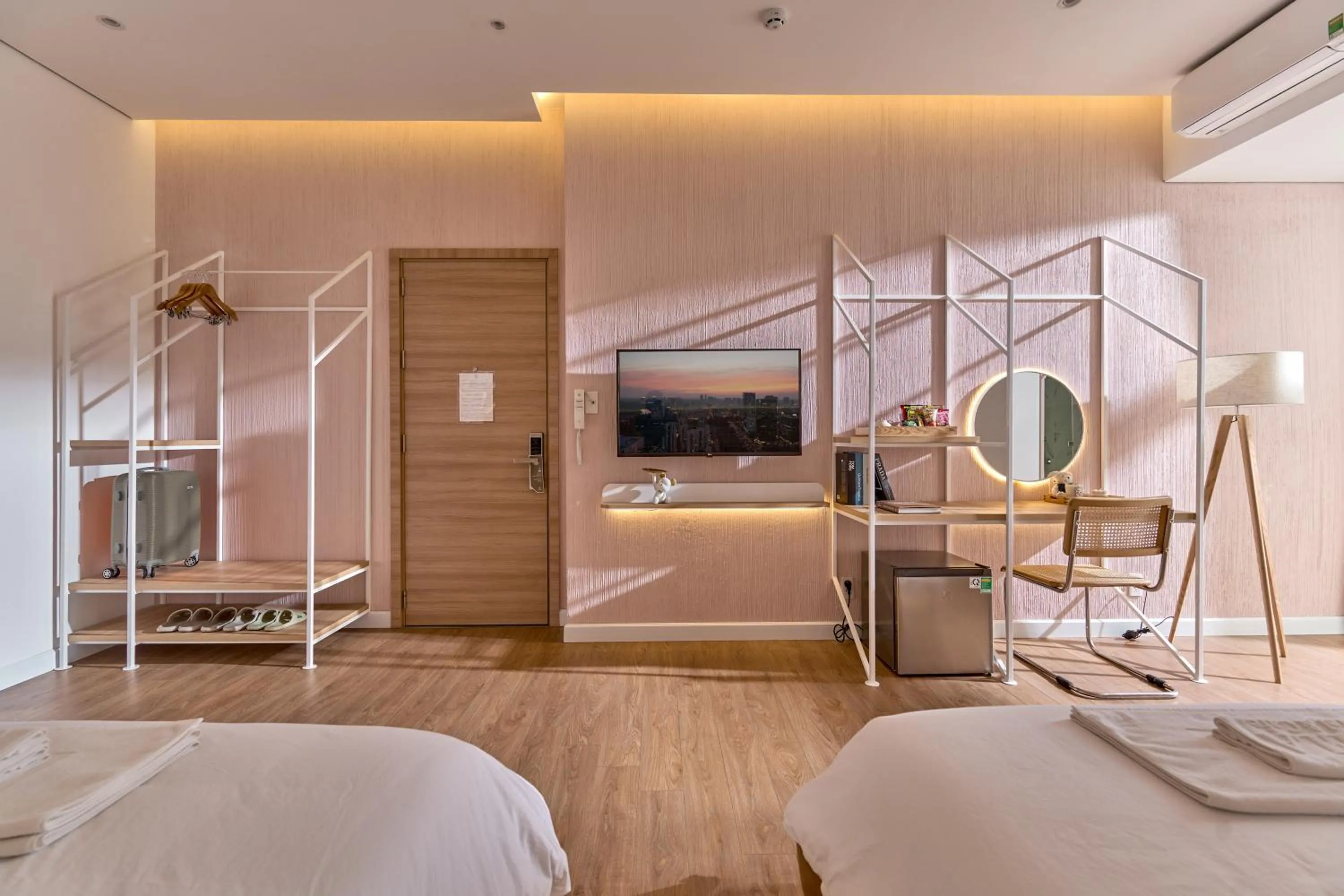 TV and multimedia, Bed in Adela Hotel Dalat