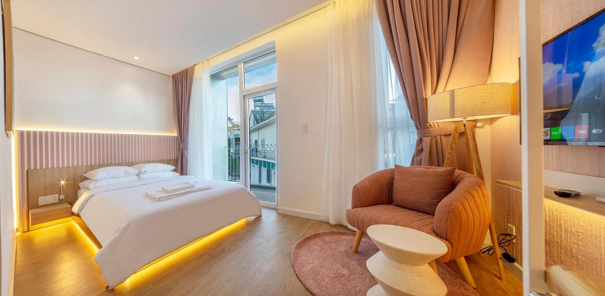 Bed in Adela Hotel Dalat