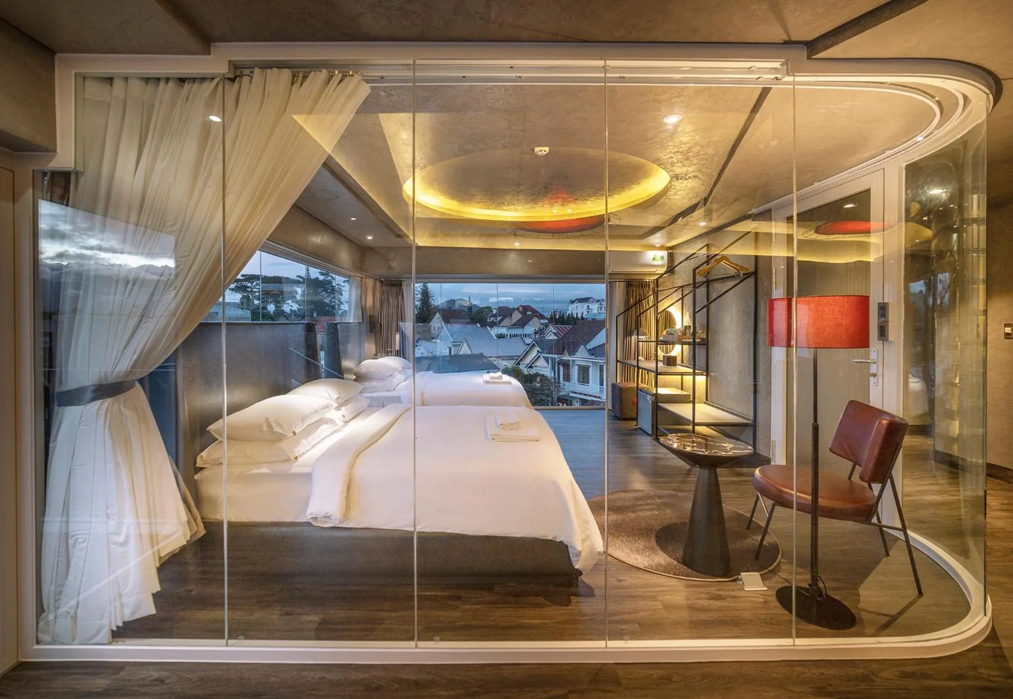 Bed in Adela Hotel Dalat