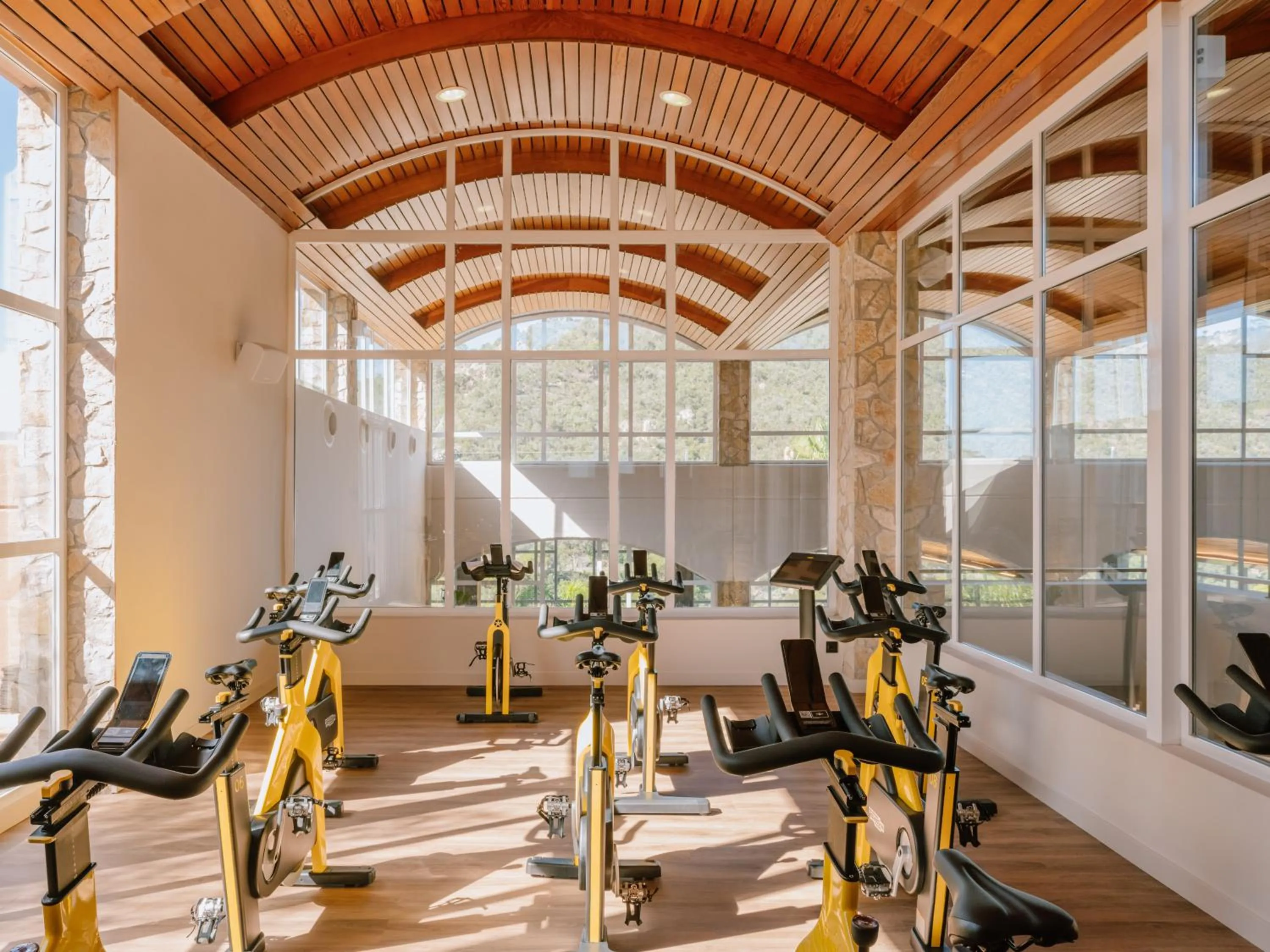 Fitness centre/facilities in Pola Giverola Resort
