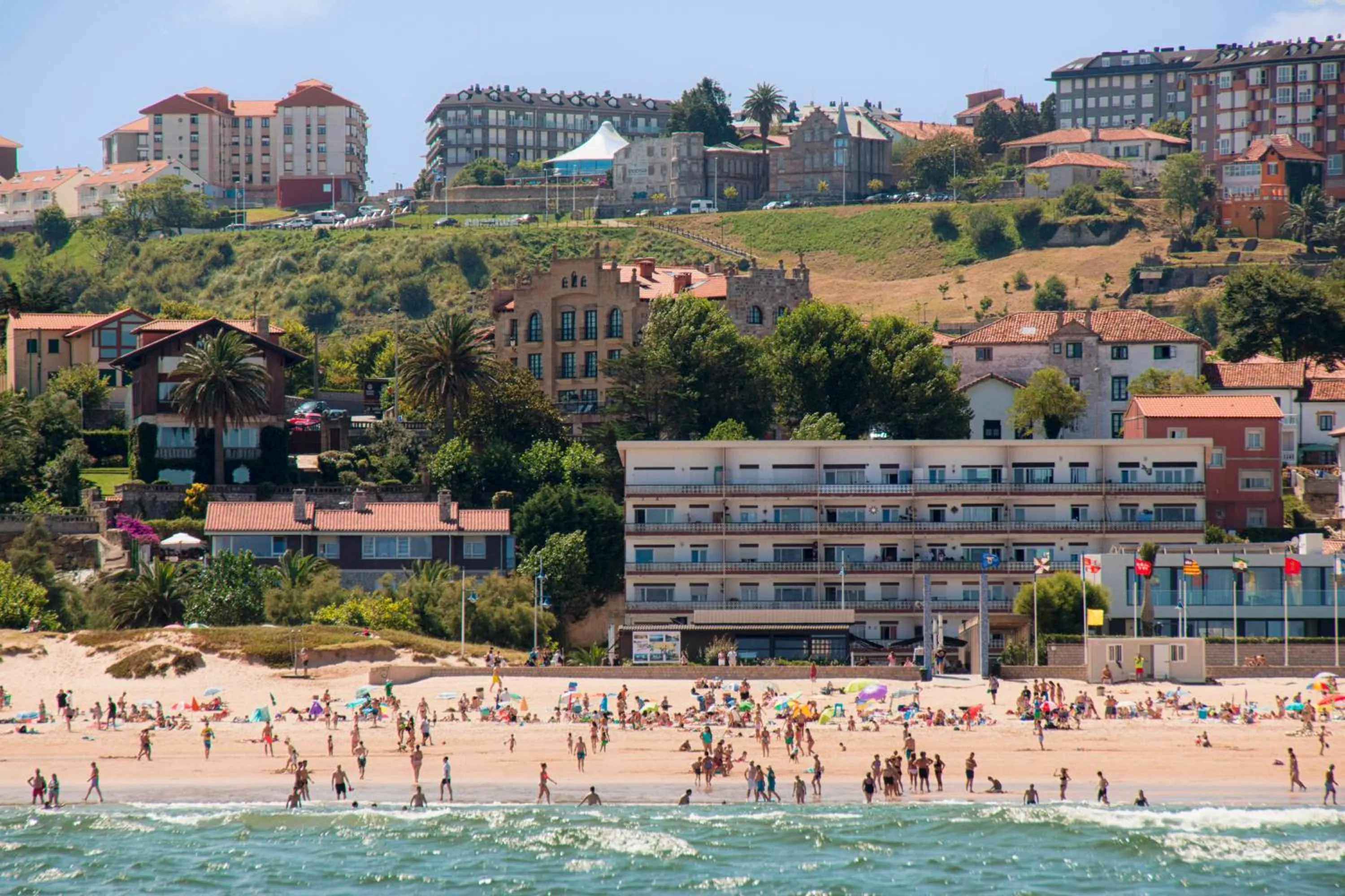Beach in Apartamentos Costa Esmeralda