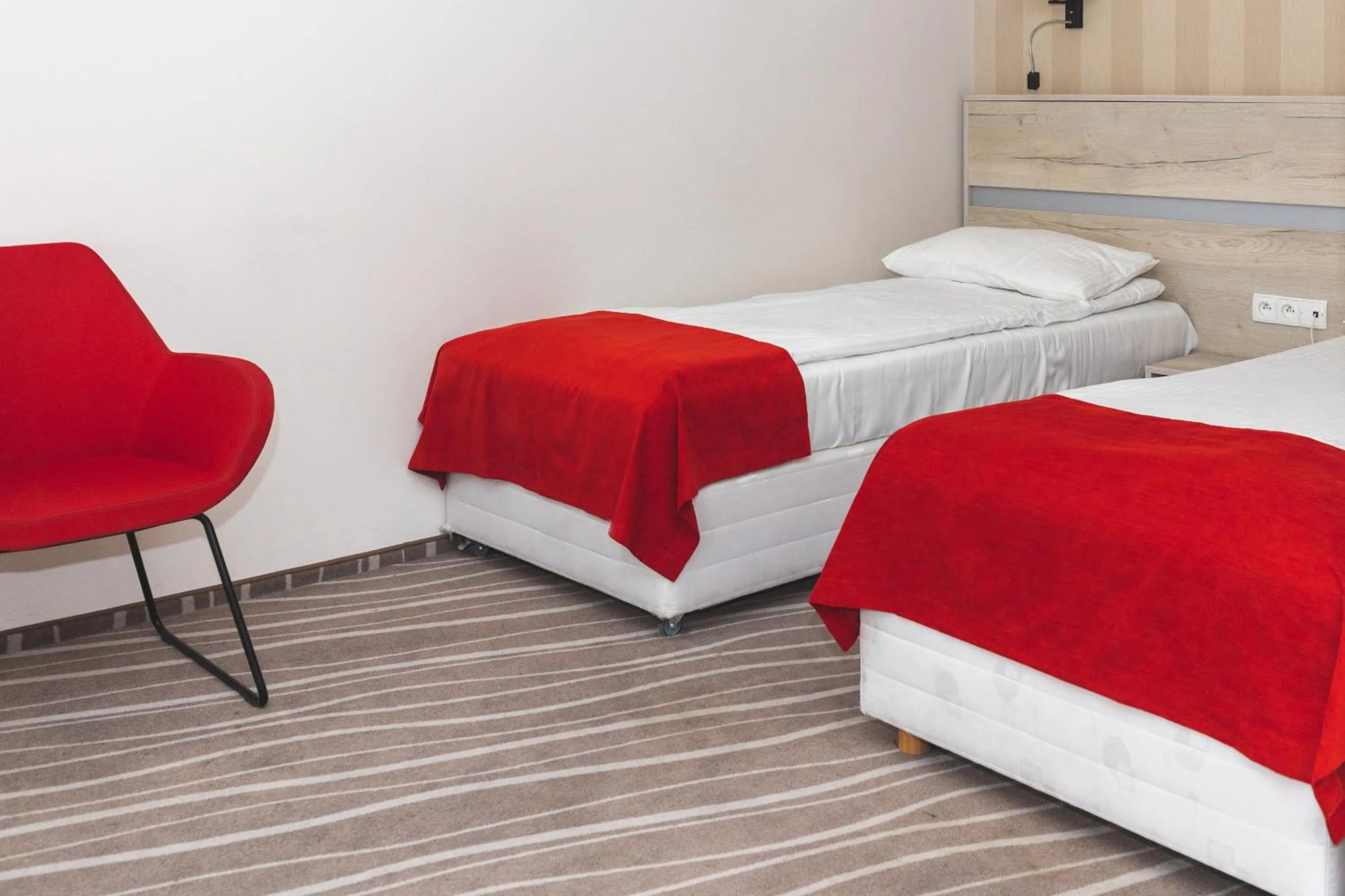 Bed in Hotel Akwawit