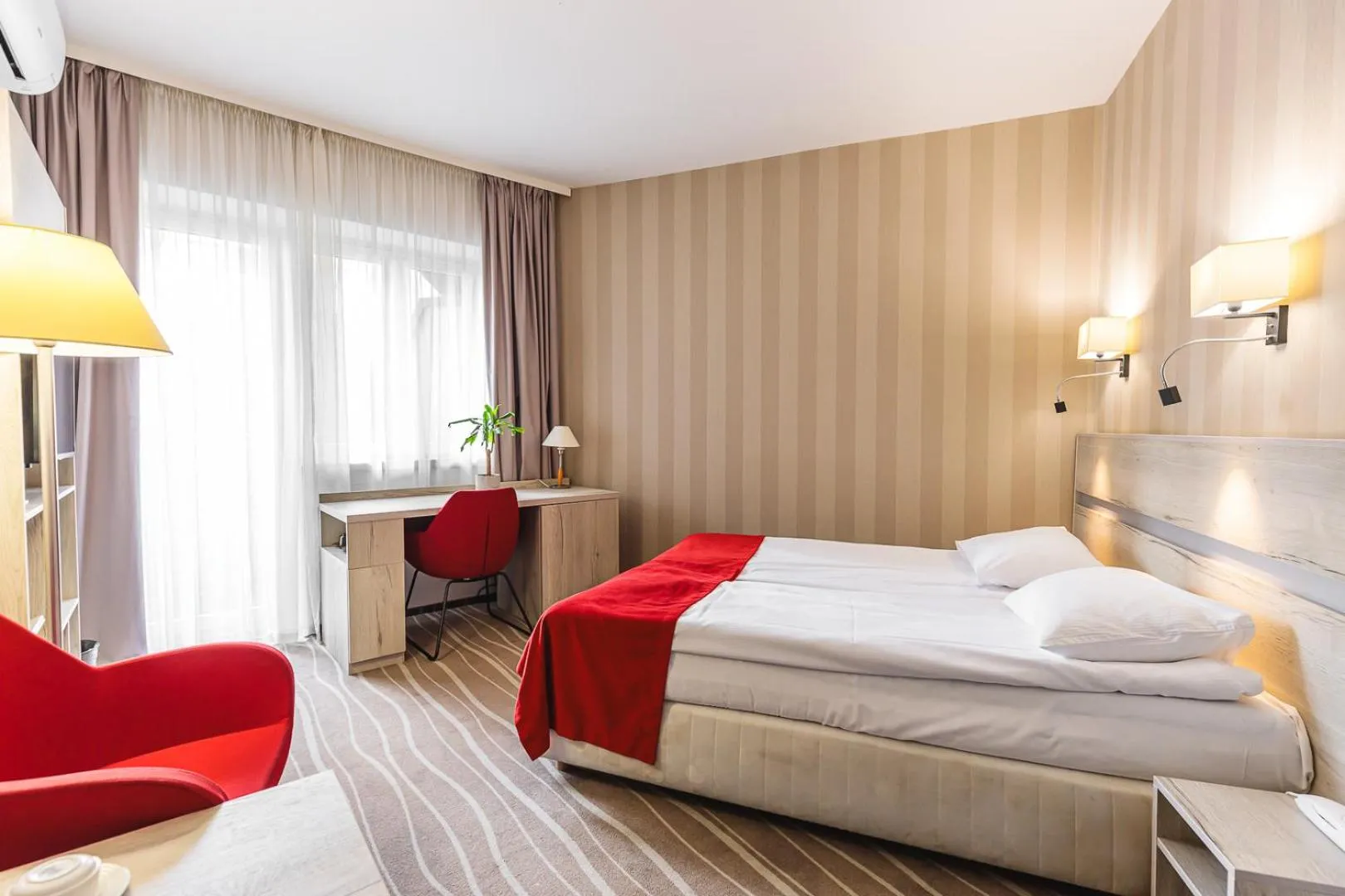 Bed in Hotel Akwawit