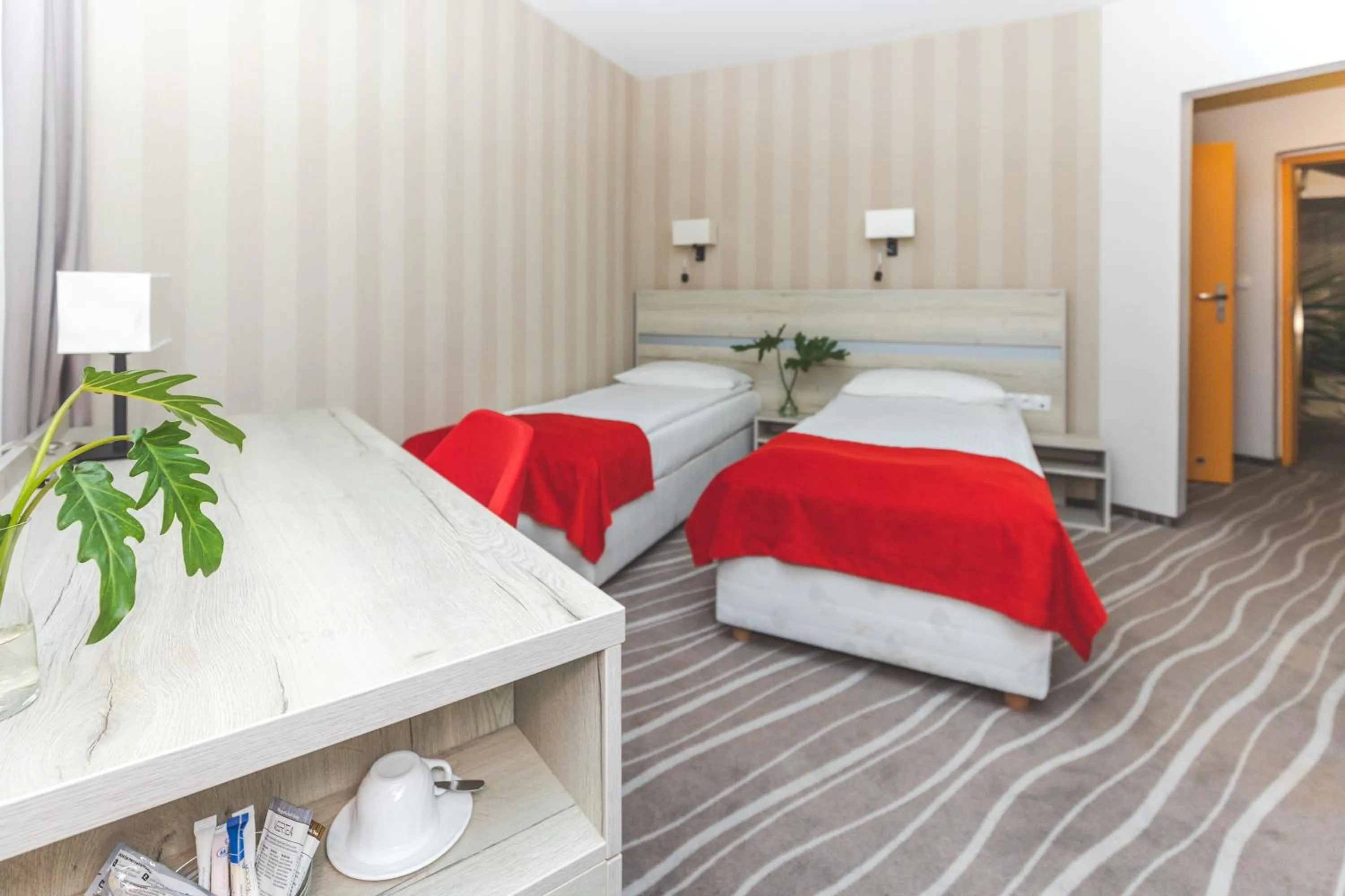 Bed in Hotel Akwawit