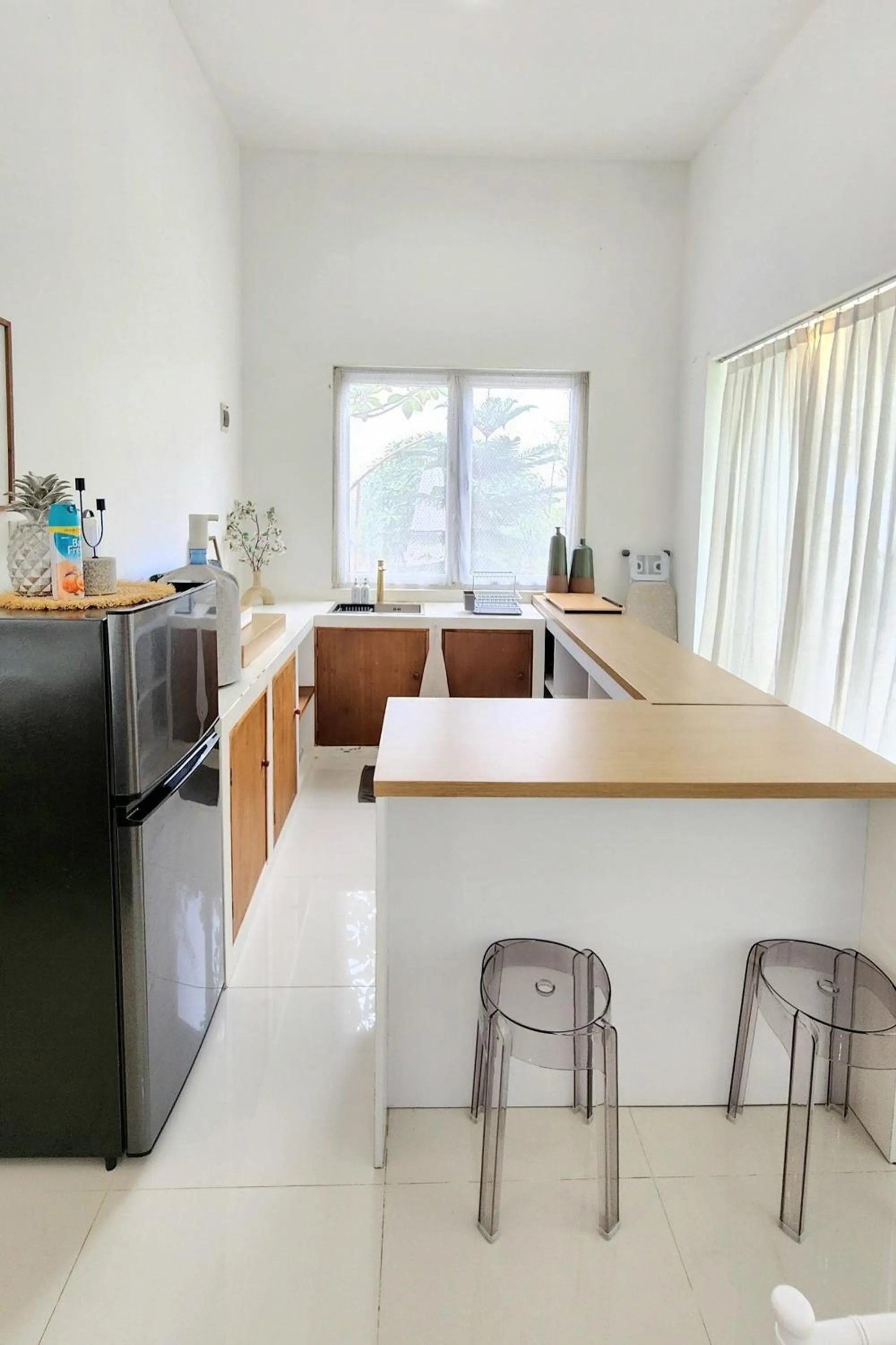 Kitchen or kitchenette in Floraison Living Villa Yogyakarta