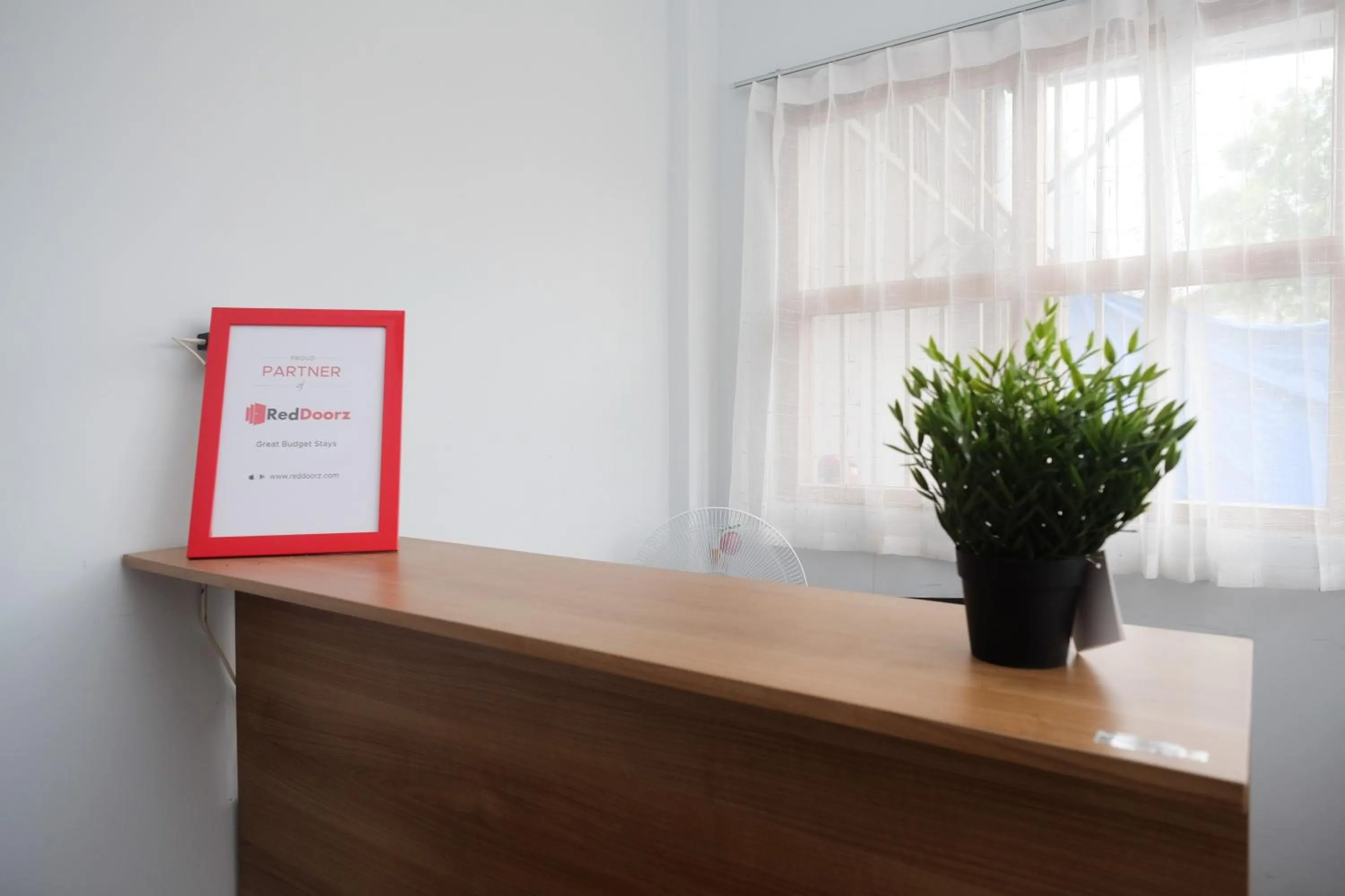 Lobby or reception in RedDoorz Plus near Alun Alun Kota Blora