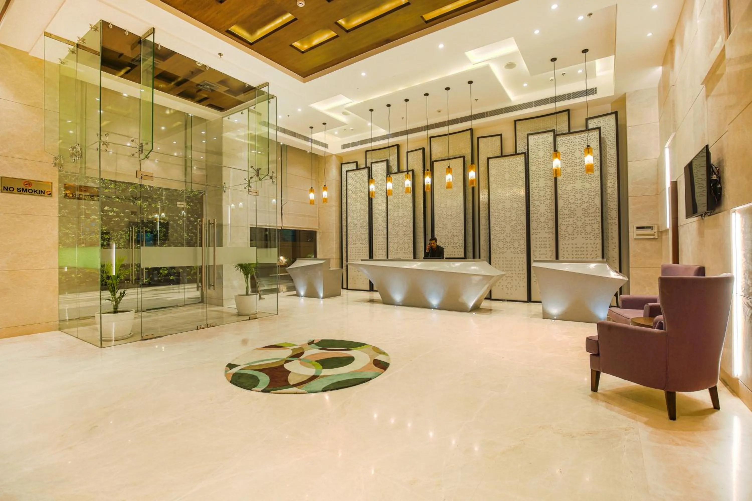 Lobby or reception in Best Western Plus Chandigarh Mohali