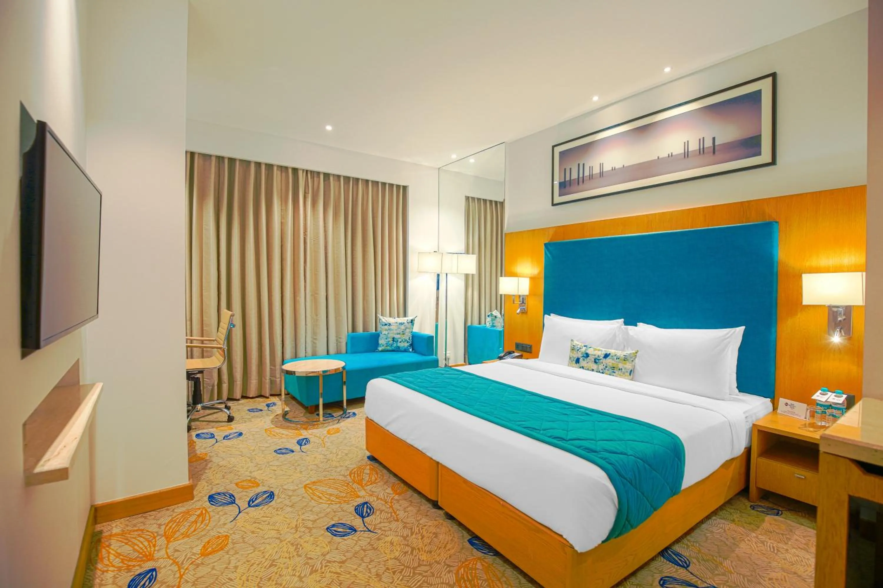 Bed in Best Western Plus Chandigarh Mohali