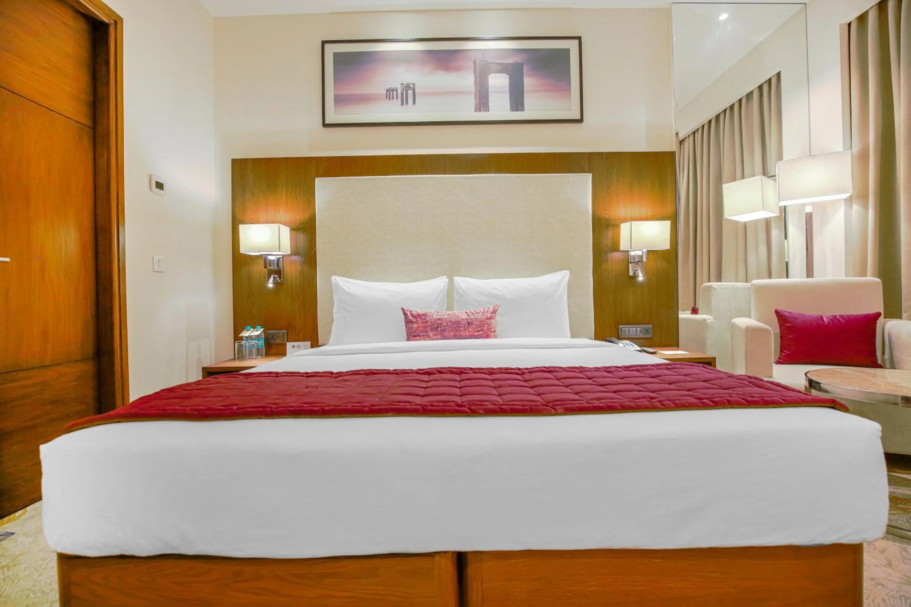 Bed in Best Western Plus Chandigarh Mohali