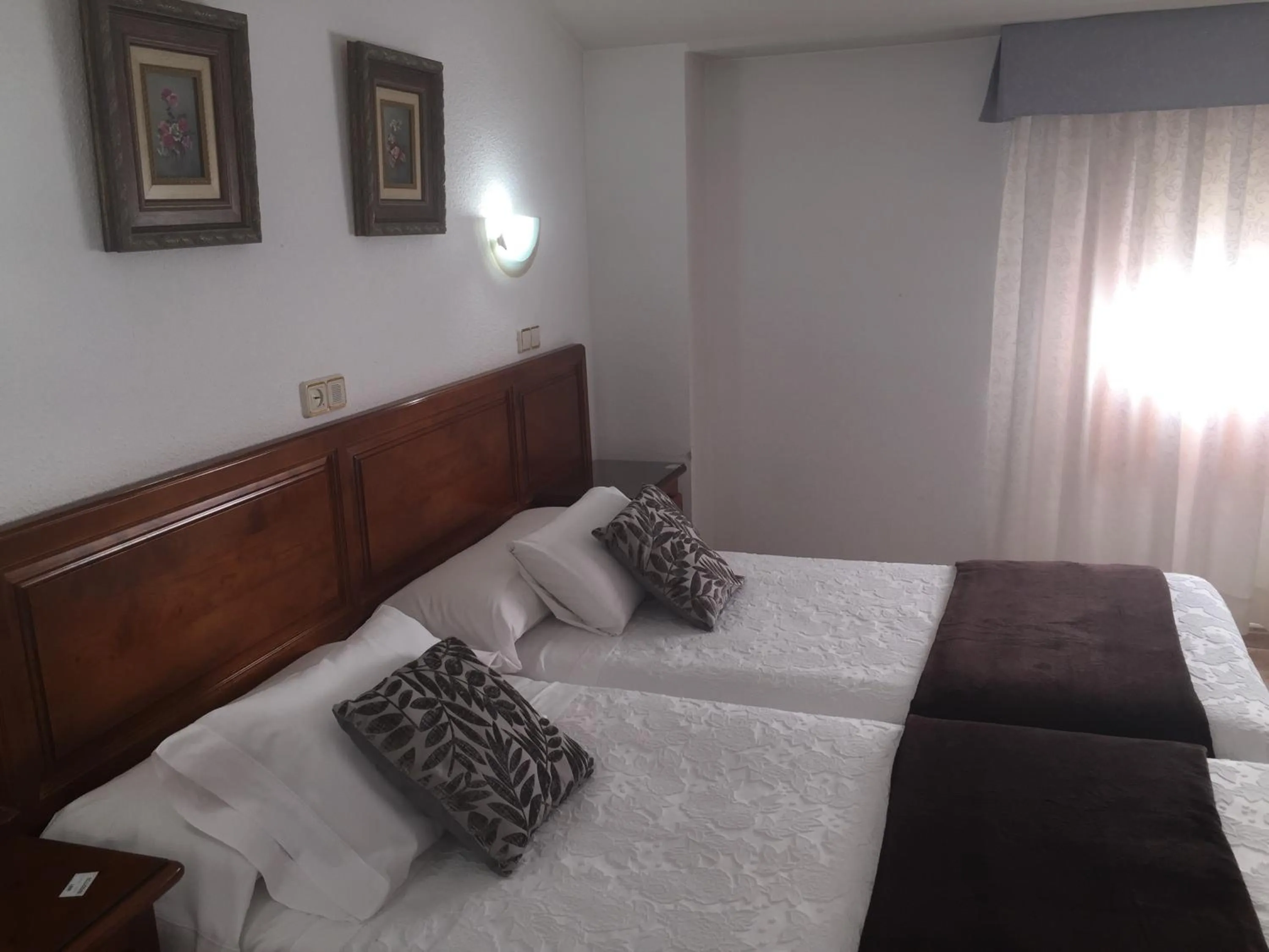 Decorative detail, Bed in Hotel Martin