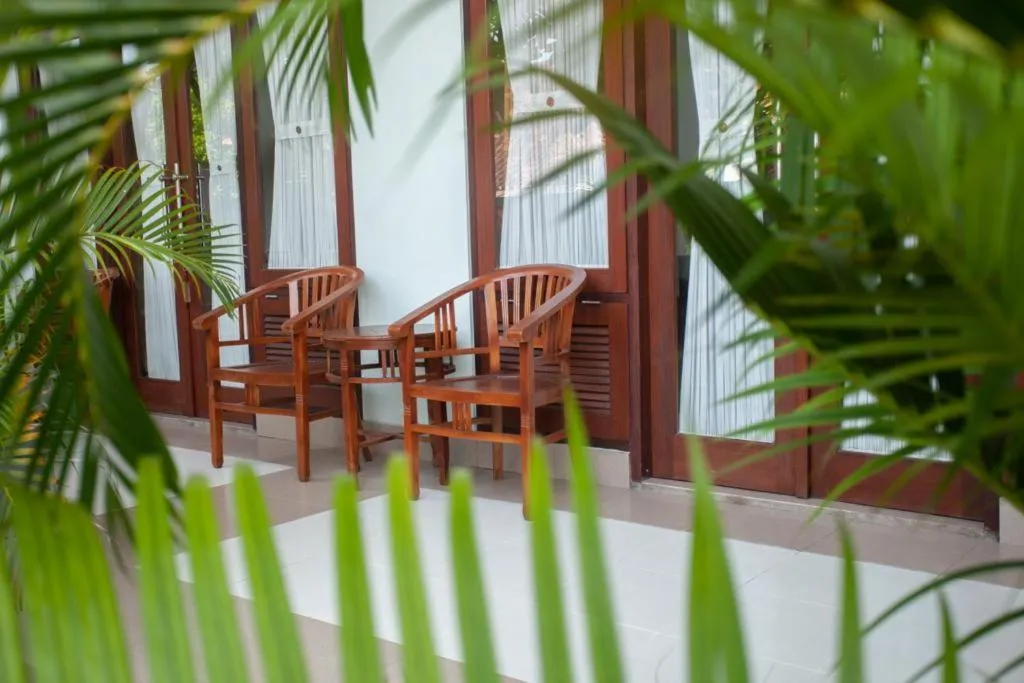 Patio in Mae Mae Beach House