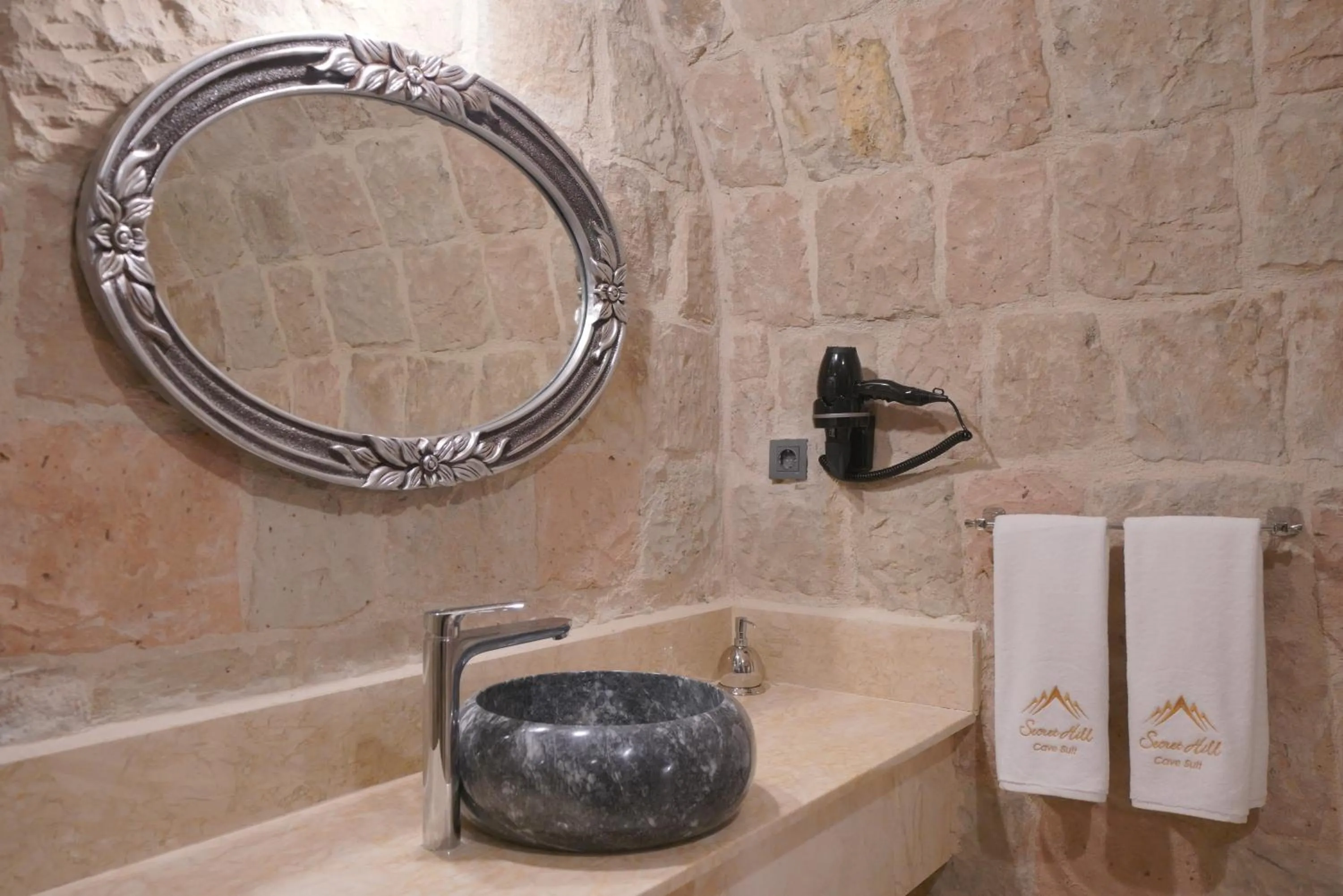 Bathroom in Cappadocia Secret Hill Cave Suites