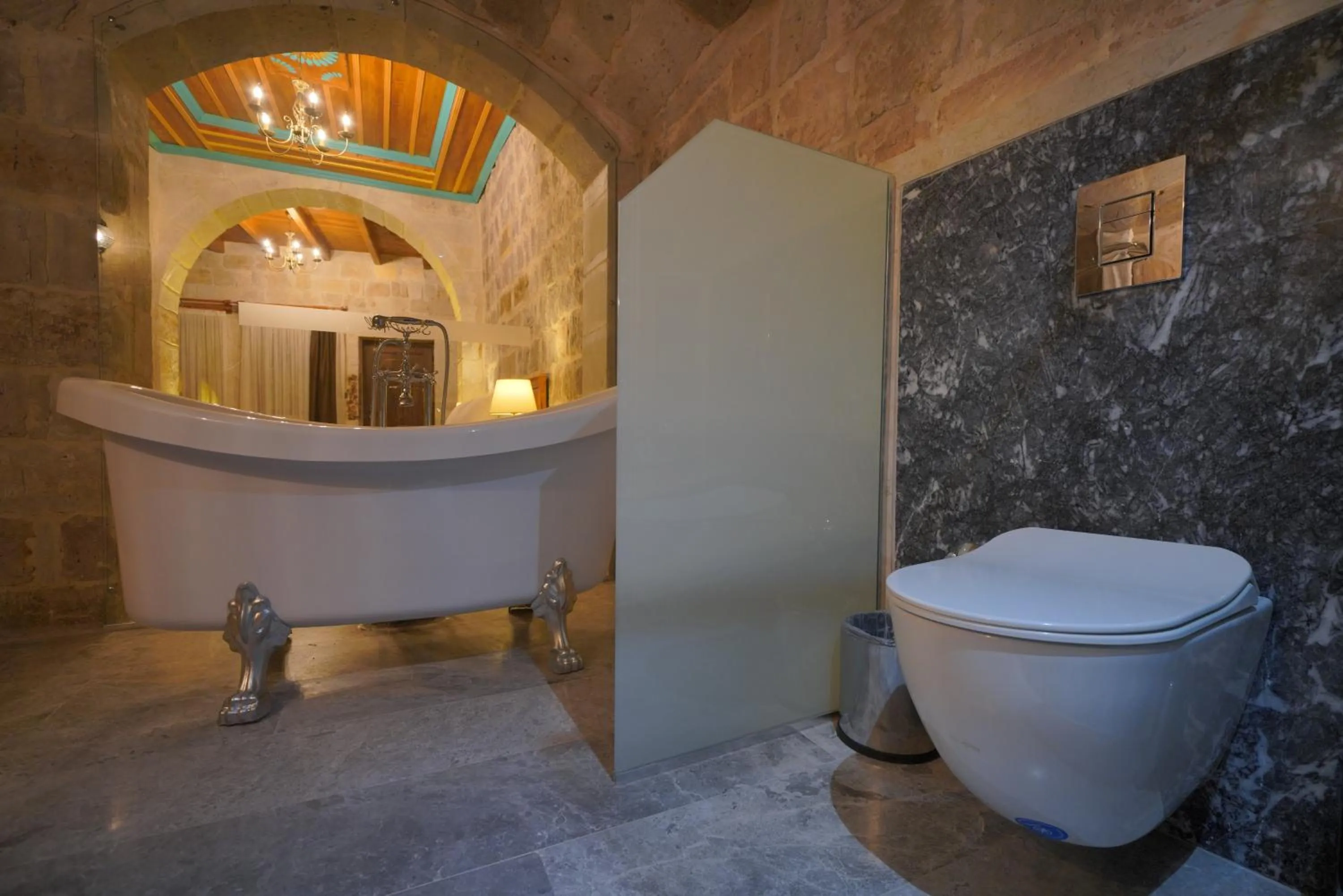 Toilet in Cappadocia Secret Hill Cave Suites