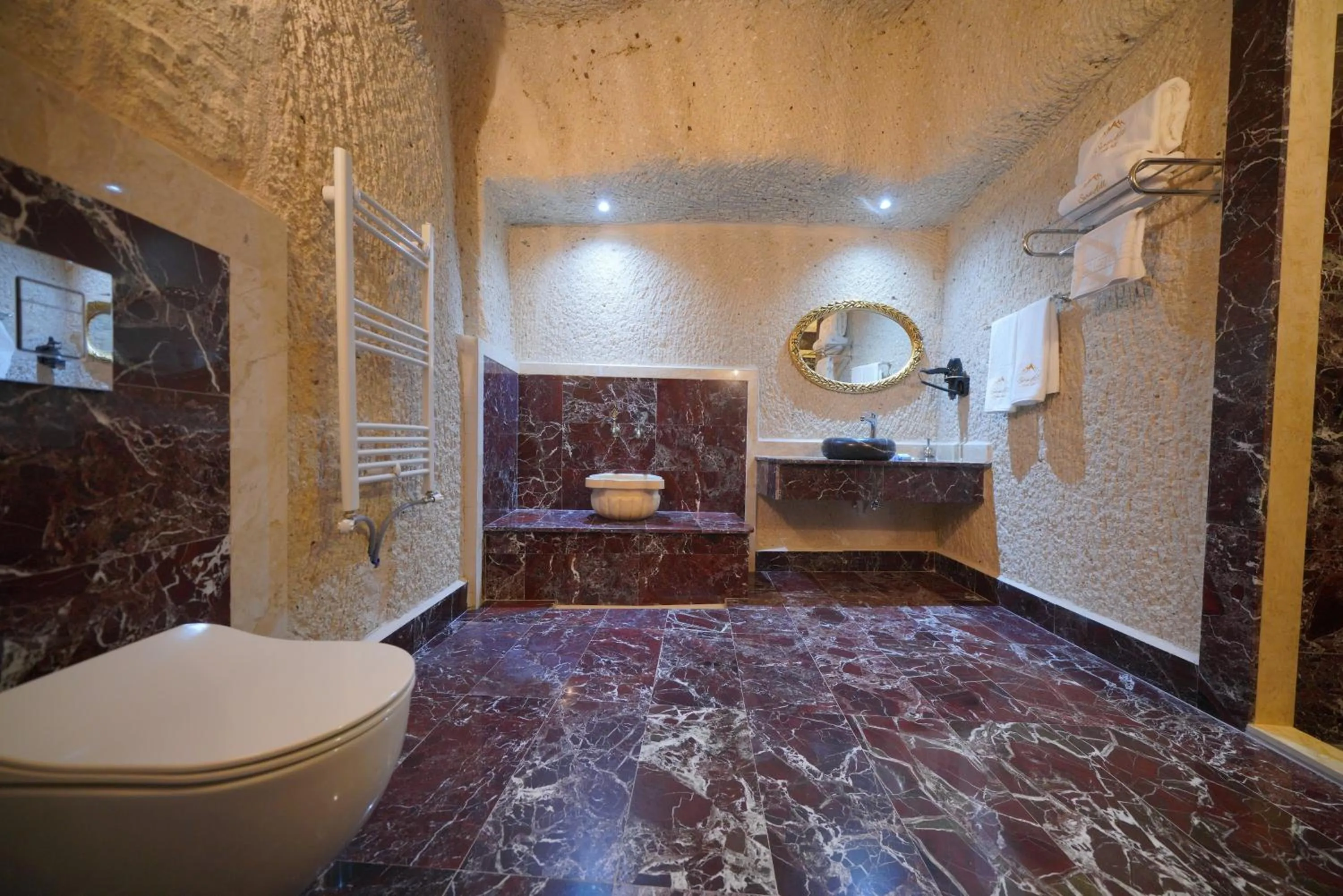 Toilet in Cappadocia Secret Hill Cave Suites