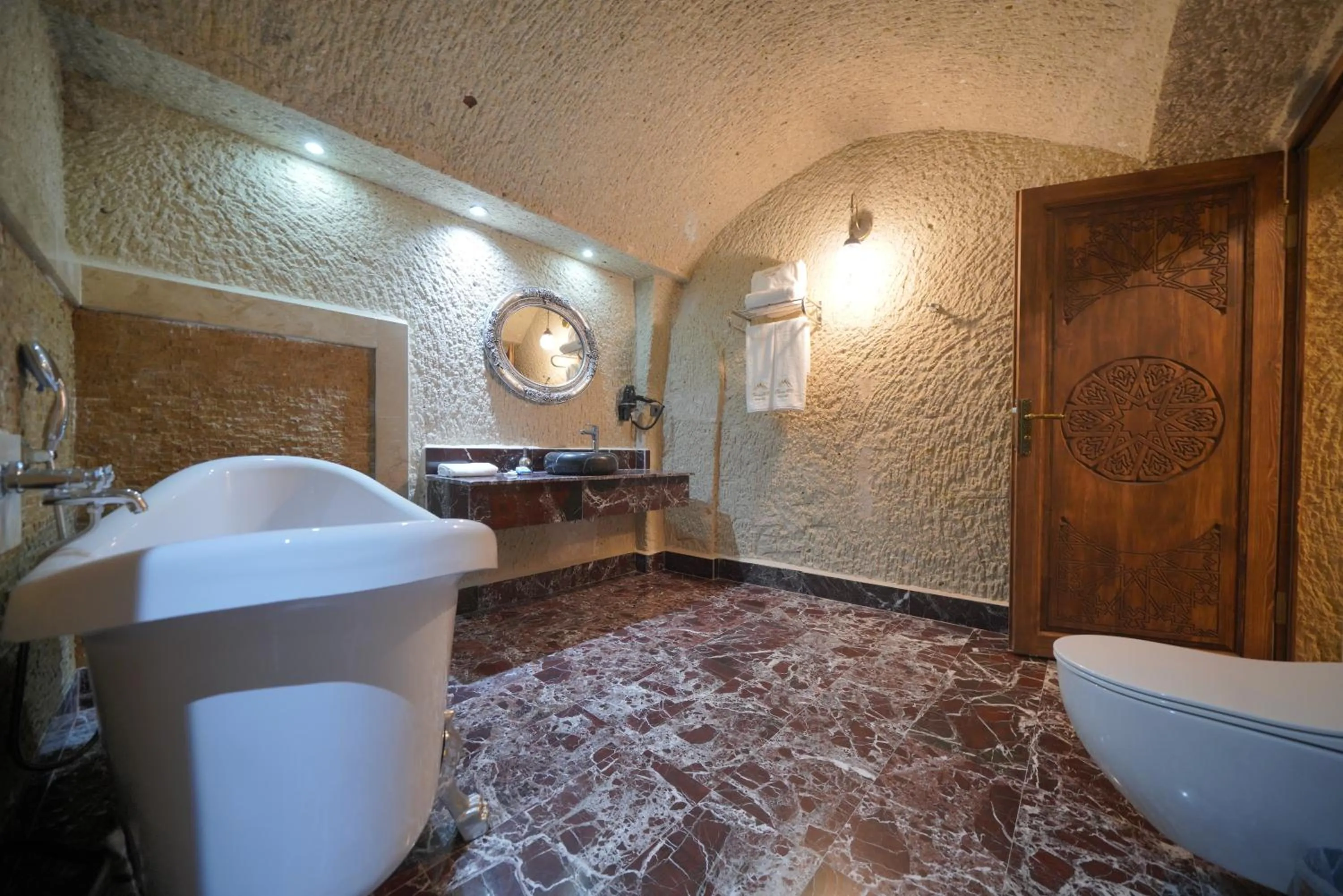 Bathroom in Cappadocia Secret Hill Cave Suites