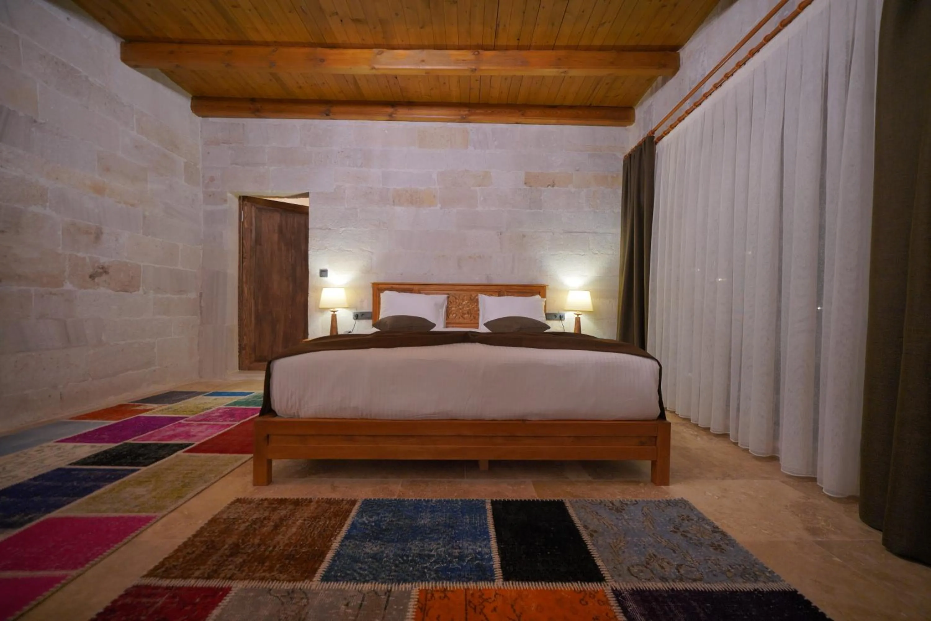 Bed in Cappadocia Secret Hill Cave Suites