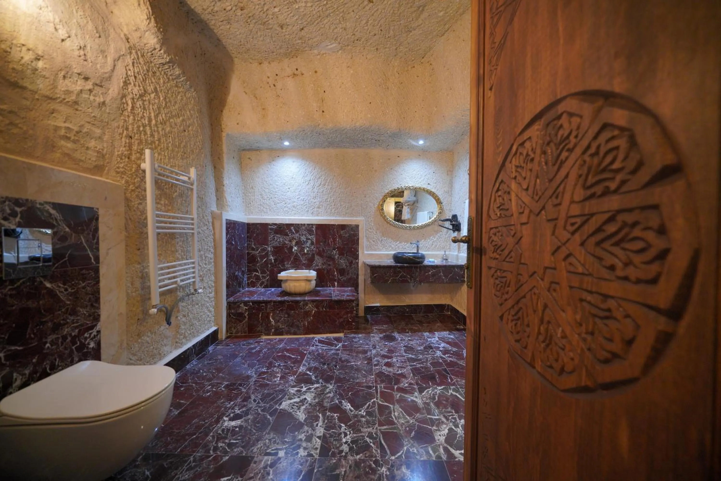 Shower in Cappadocia Secret Hill Cave Suites