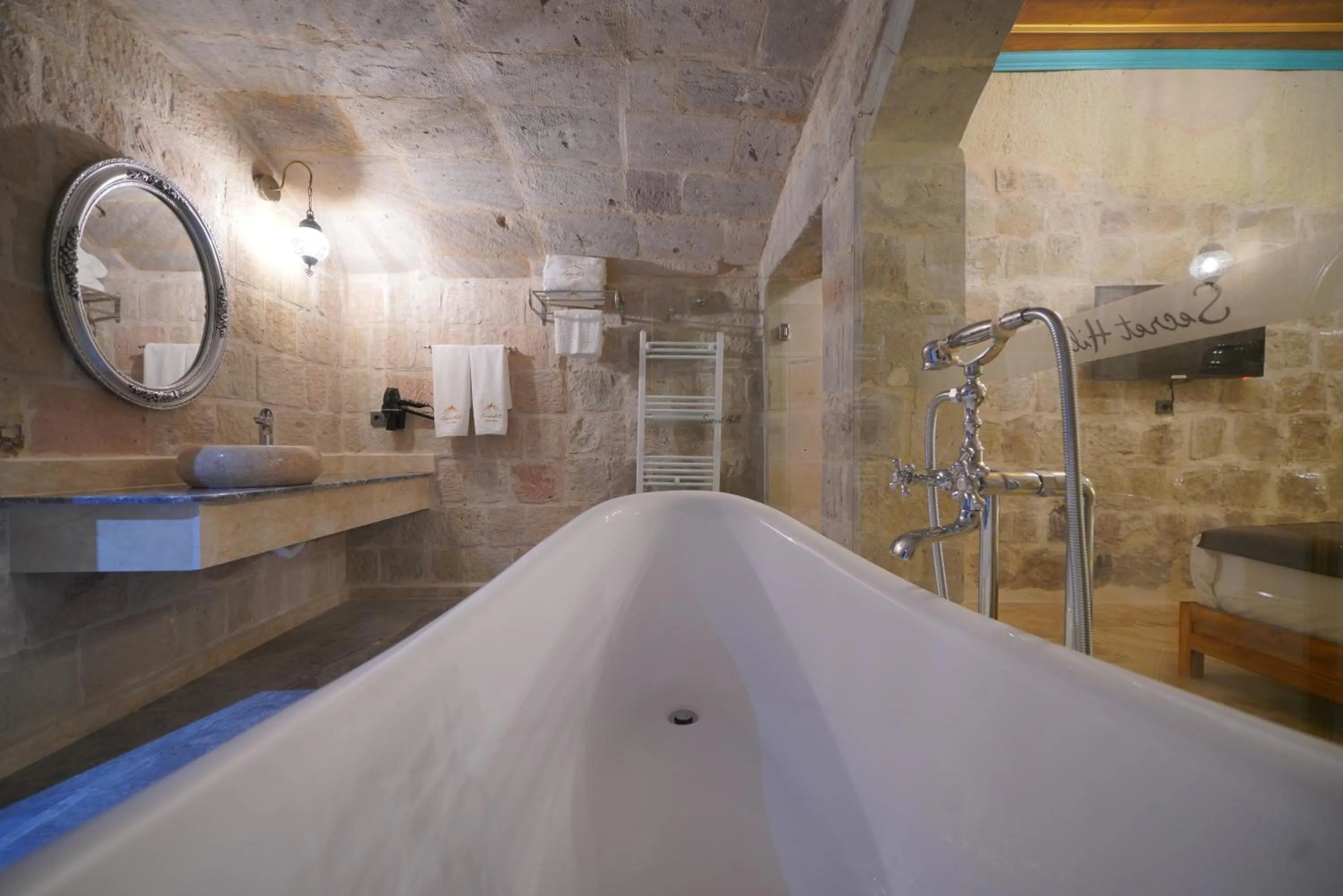 Bathroom in Cappadocia Secret Hill Cave Suites