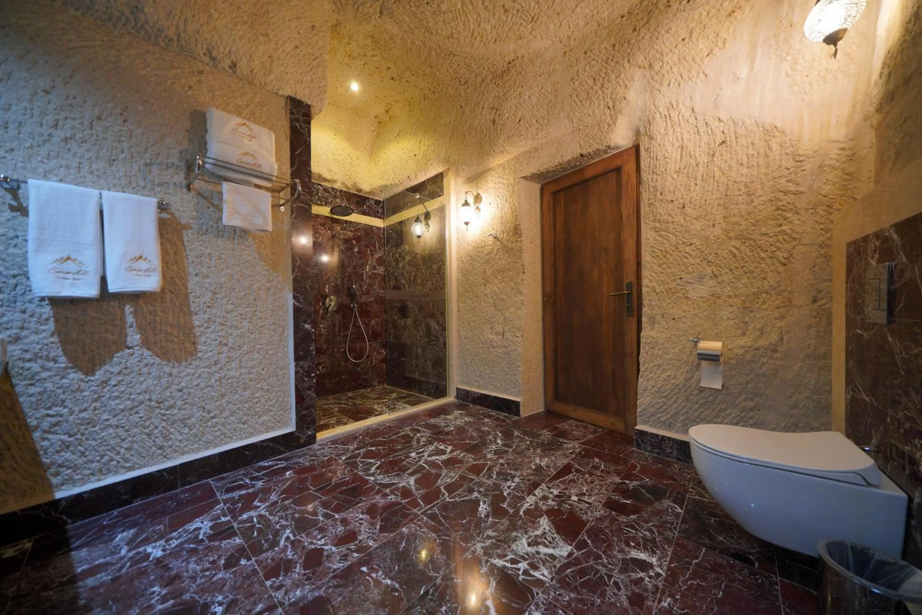 Shower in Cappadocia Secret Hill Cave Suites