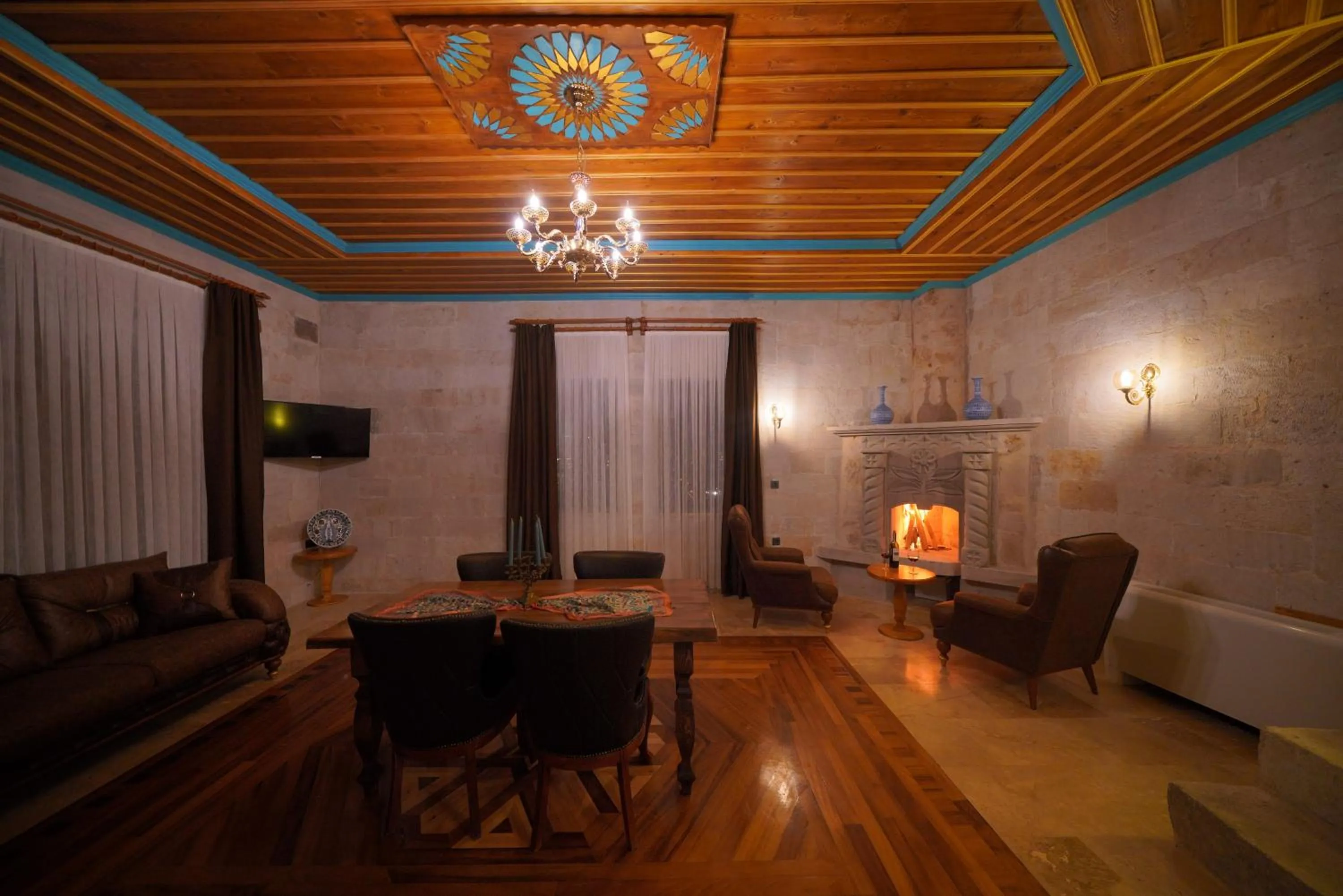 TV and multimedia in Cappadocia Secret Hill Cave Suites