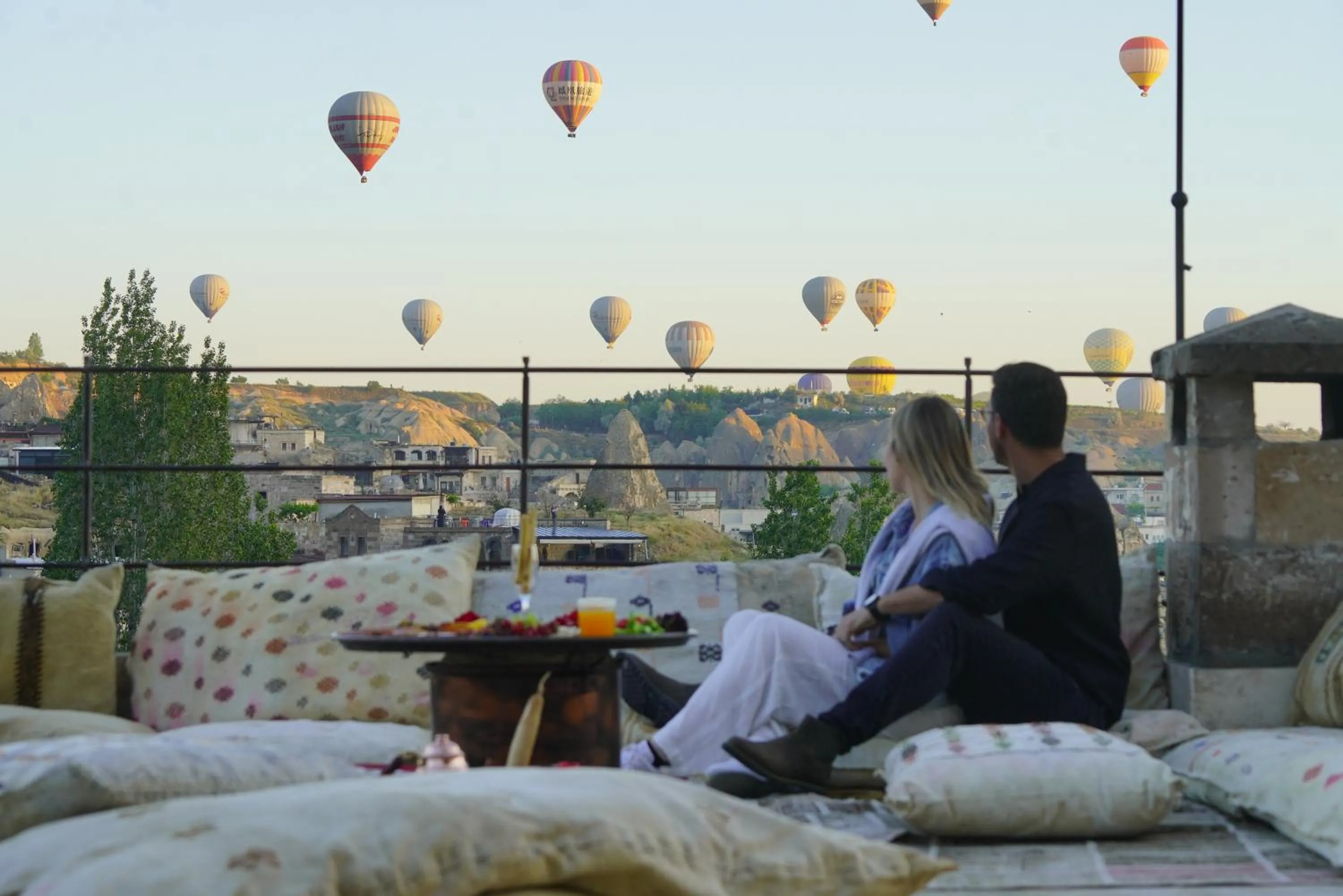 Balcony/Terrace in Cappadocia Secret Hill Cave Suites