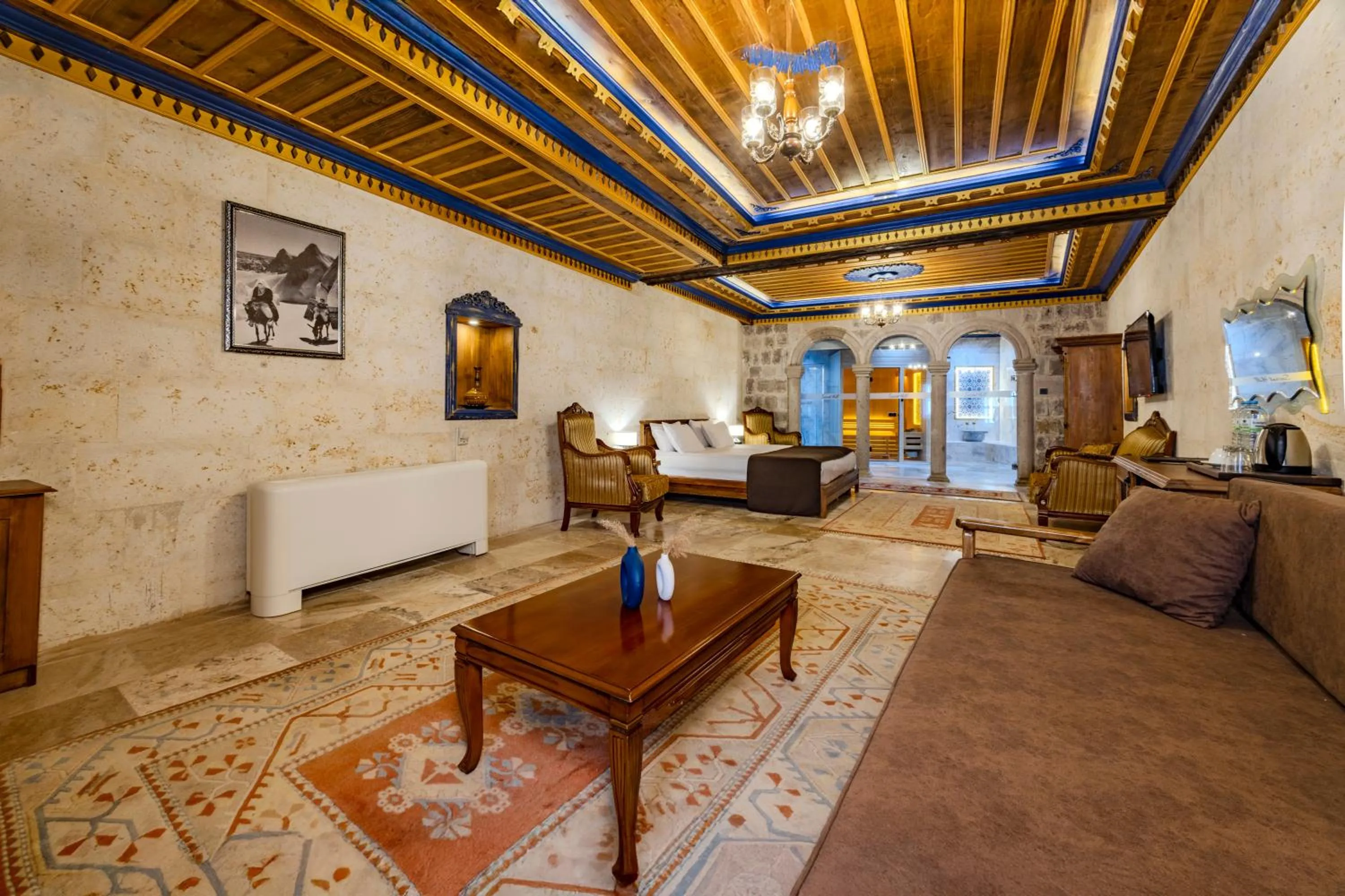 Photo of the whole room in Cappadocia Secret Hill Cave Suites