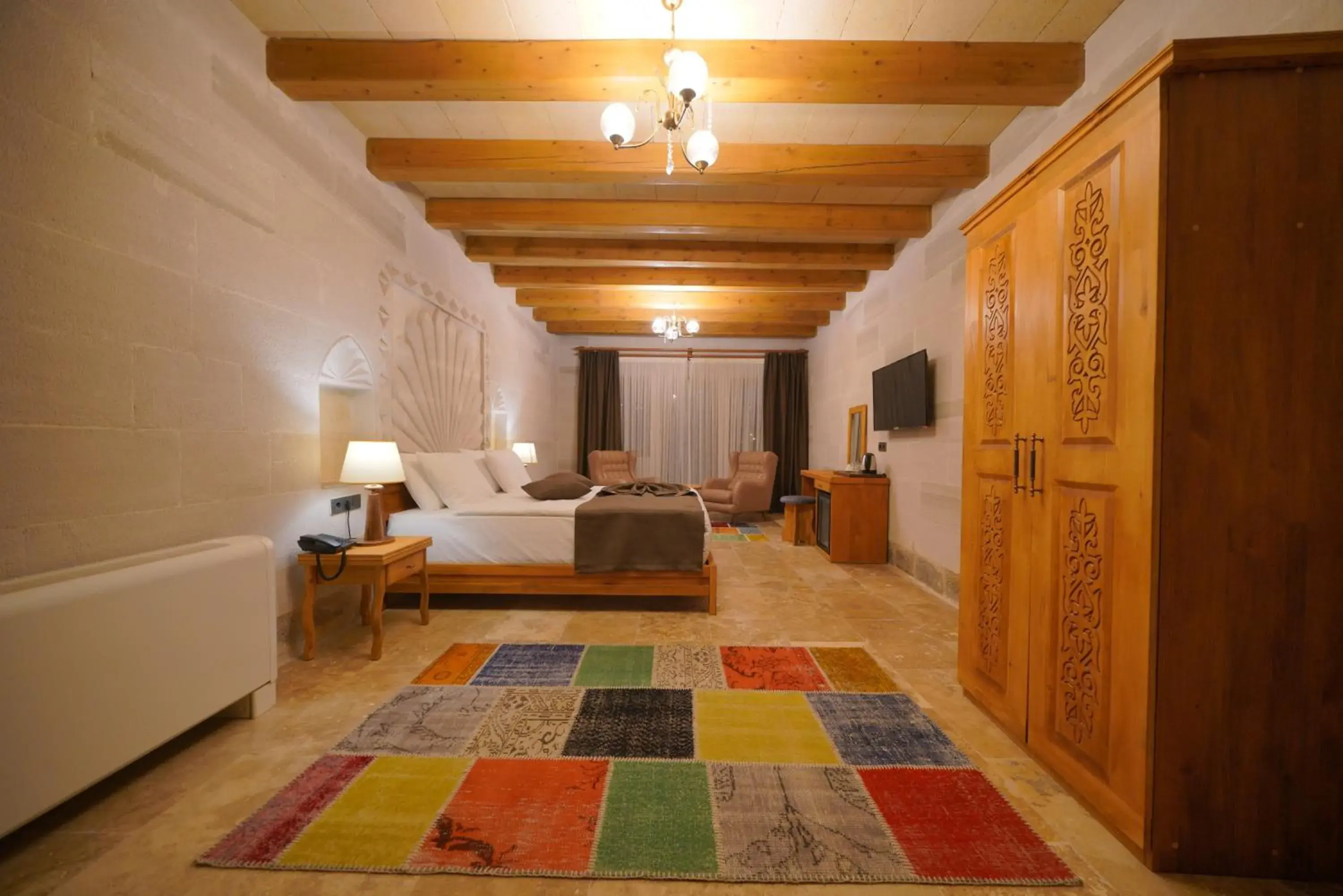 Junior Suite with Balcony in Cappadocia Secret Hill Cave Suites Junior Suite with Balcony in Cappadocia Secret Hill Cave Suites